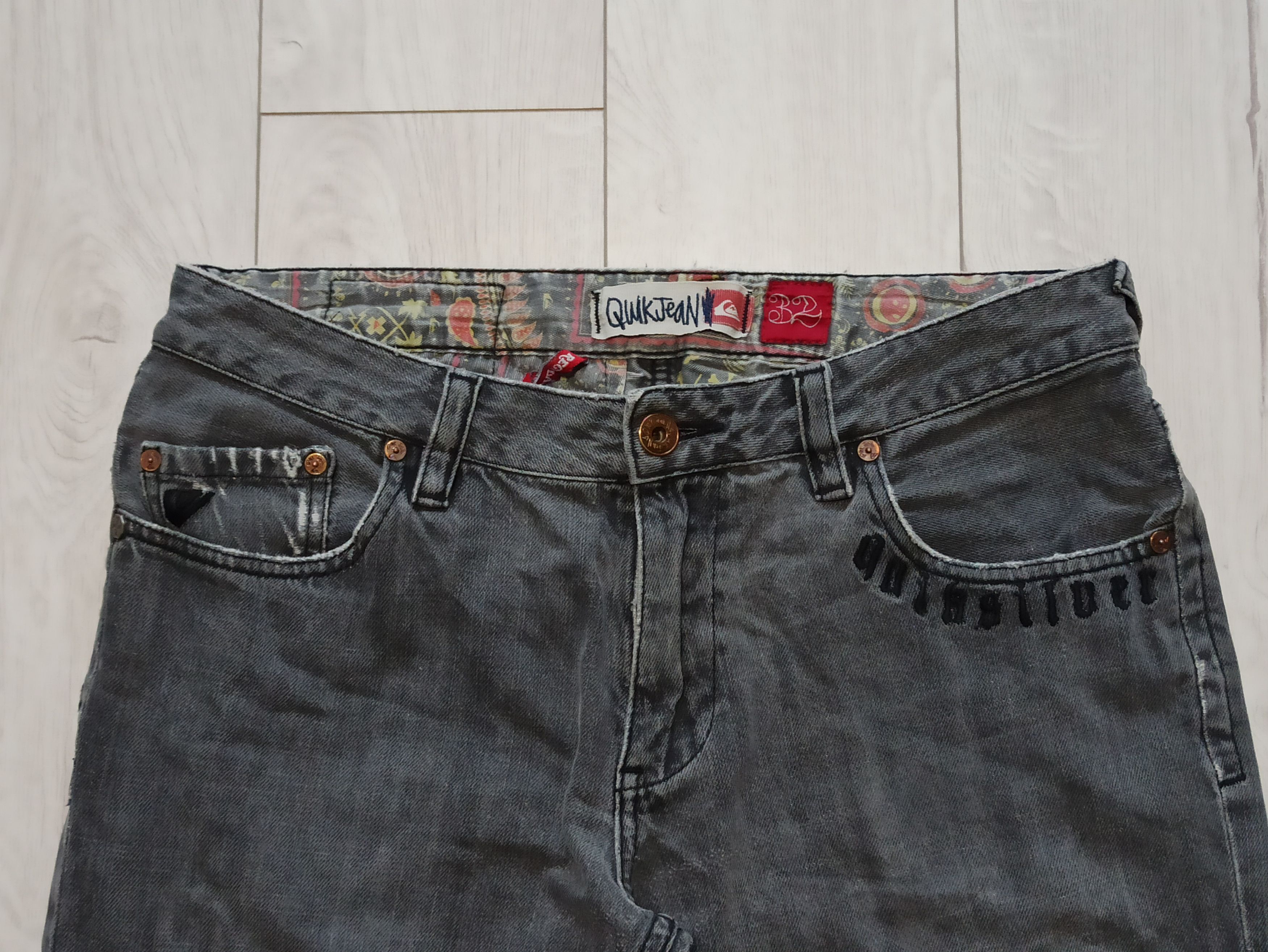 Quiksilver × Vintage Quiksilver RARE Vintage Jeans Size US 32 / EU 48 - 3 Thumbnail