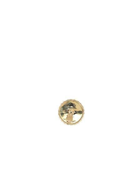 Saint Laurent Paris o1la1rc1a0325 Size: OS / 763162 Vintage Cabochon Earrings Size ONE SIZE - 4 Thumbnail