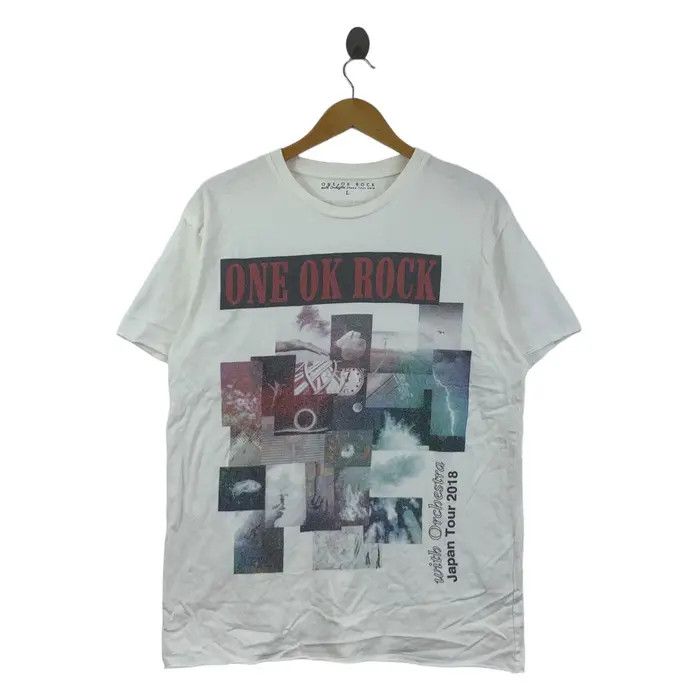 Vintage ONE OK ROCK Japan Rock Band 2018 Tour Tee Shirt Top Size US L / EU 52-54 / 3 - 1 Thumbnail