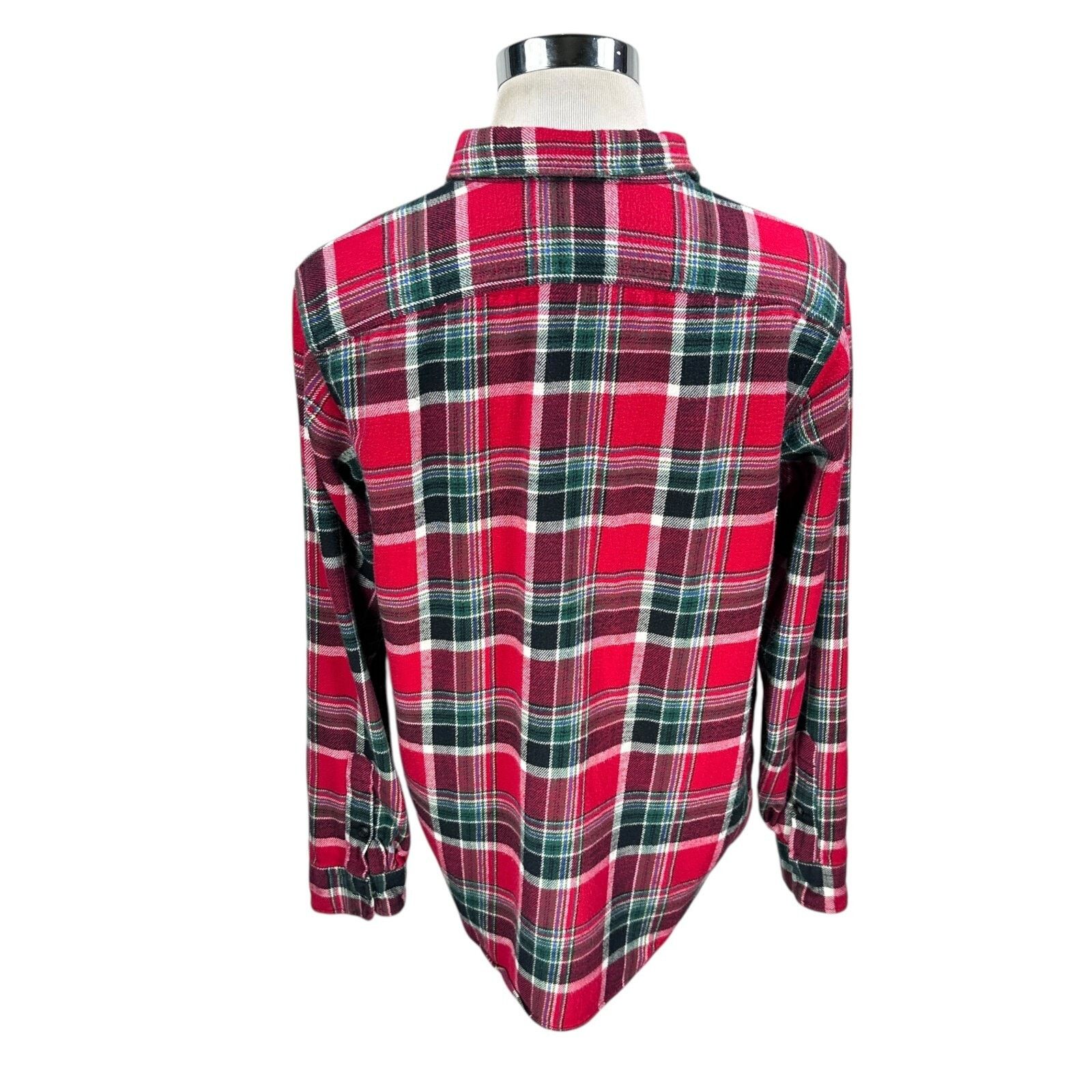 Polo Ralph Lauren Polo Ralph Lauren Flannel Shirt Men's Large Red Button Up Size US L / EU 52-54 / 3 - 5 Thumbnail