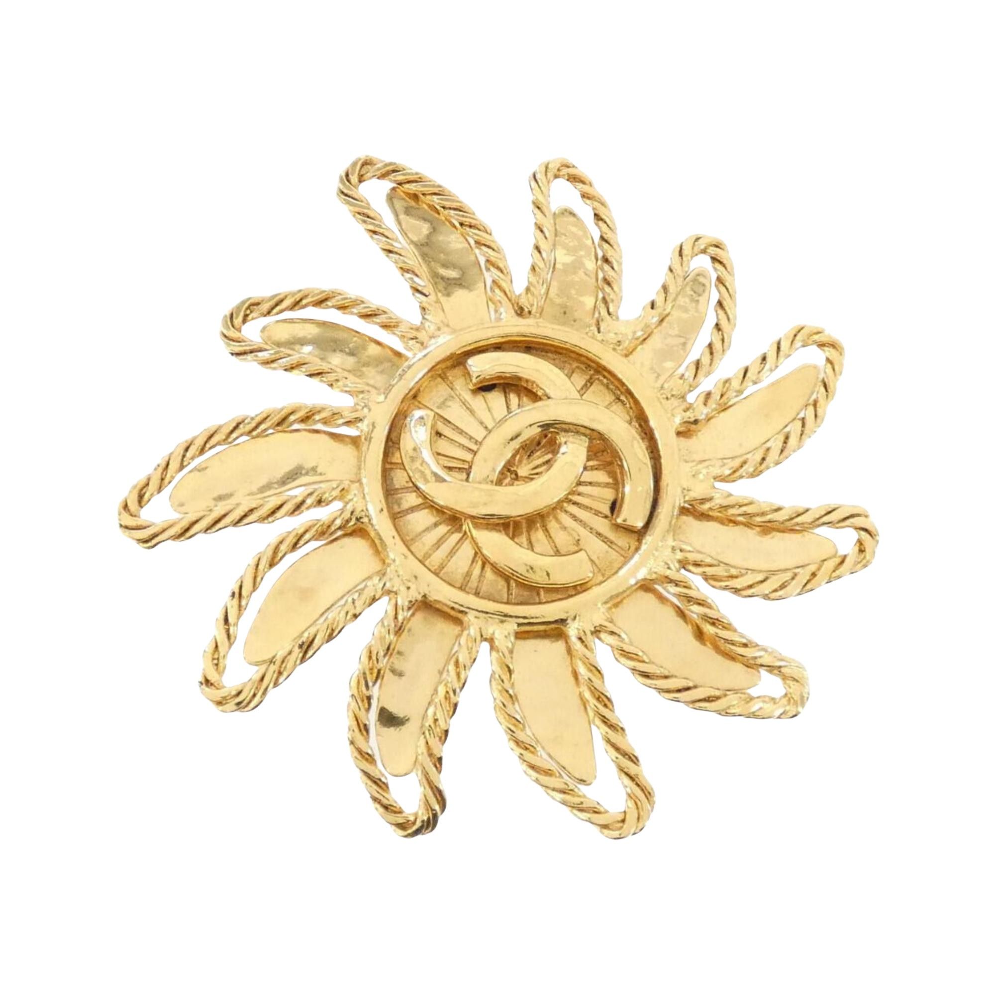 Chanel Chanel Coco Mark brooch Size ONE SIZE - 1 Thumbnail