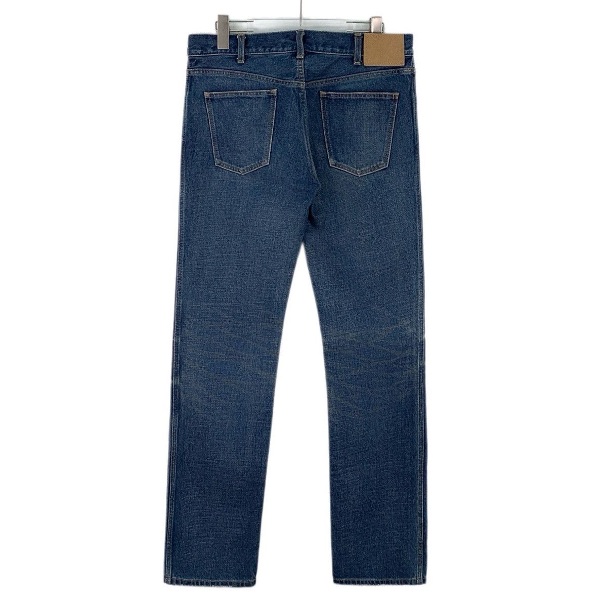 Celine Celine Navy Blue Washed Cotton Denim Casual Pants K26WX Size 29" - 2 Thumbnail