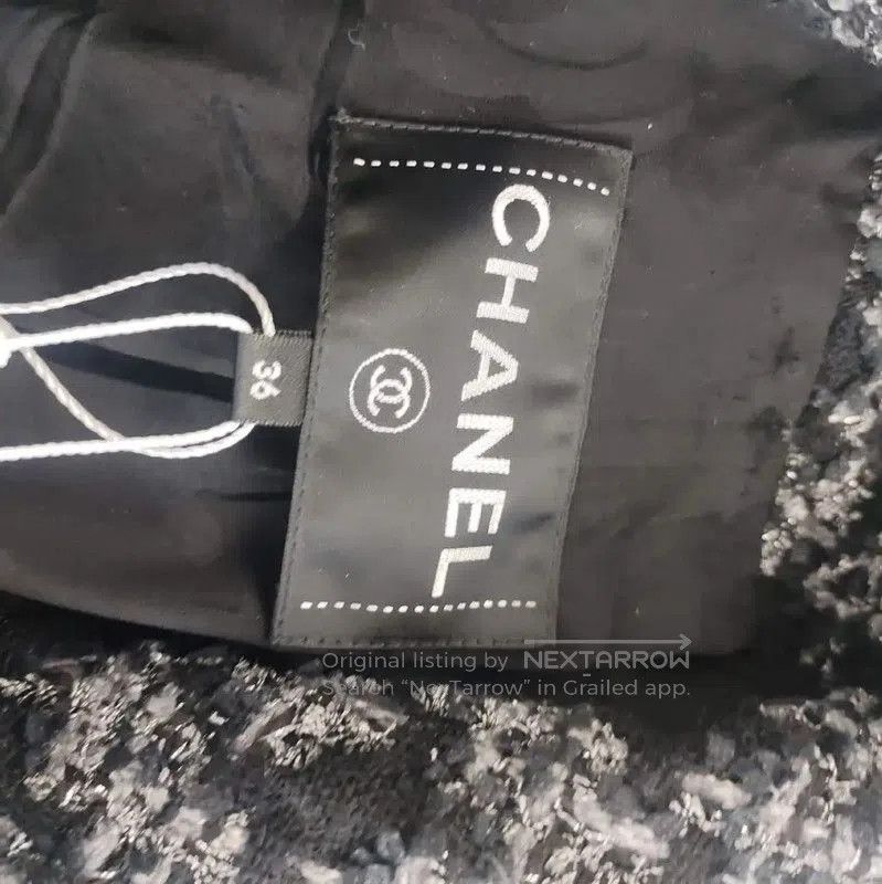 Chanel Chanel Black Wool Cardigan for Women . Size M / US 6-8 / IT 42-44 - 3 Thumbnail