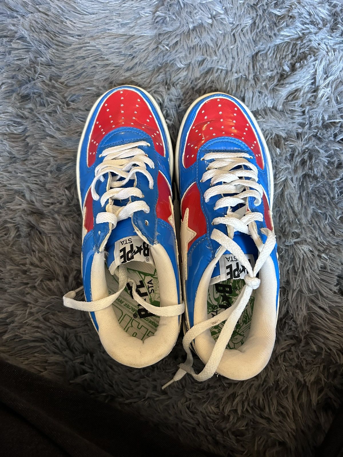 Bape × Marvel Comics Bape x Marvel Captain America Bapesta Size US 8 / EU 41 - 3 Thumbnail