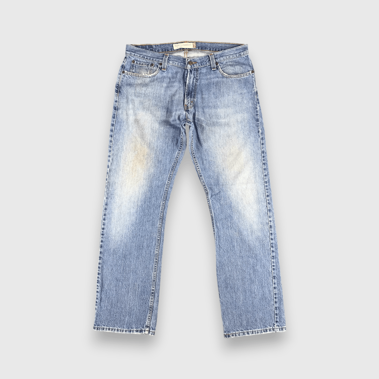 Levi's Vintage Blue Wash Levis 514 Jeans-J1557 Size US 37 - 1 Thumbnail