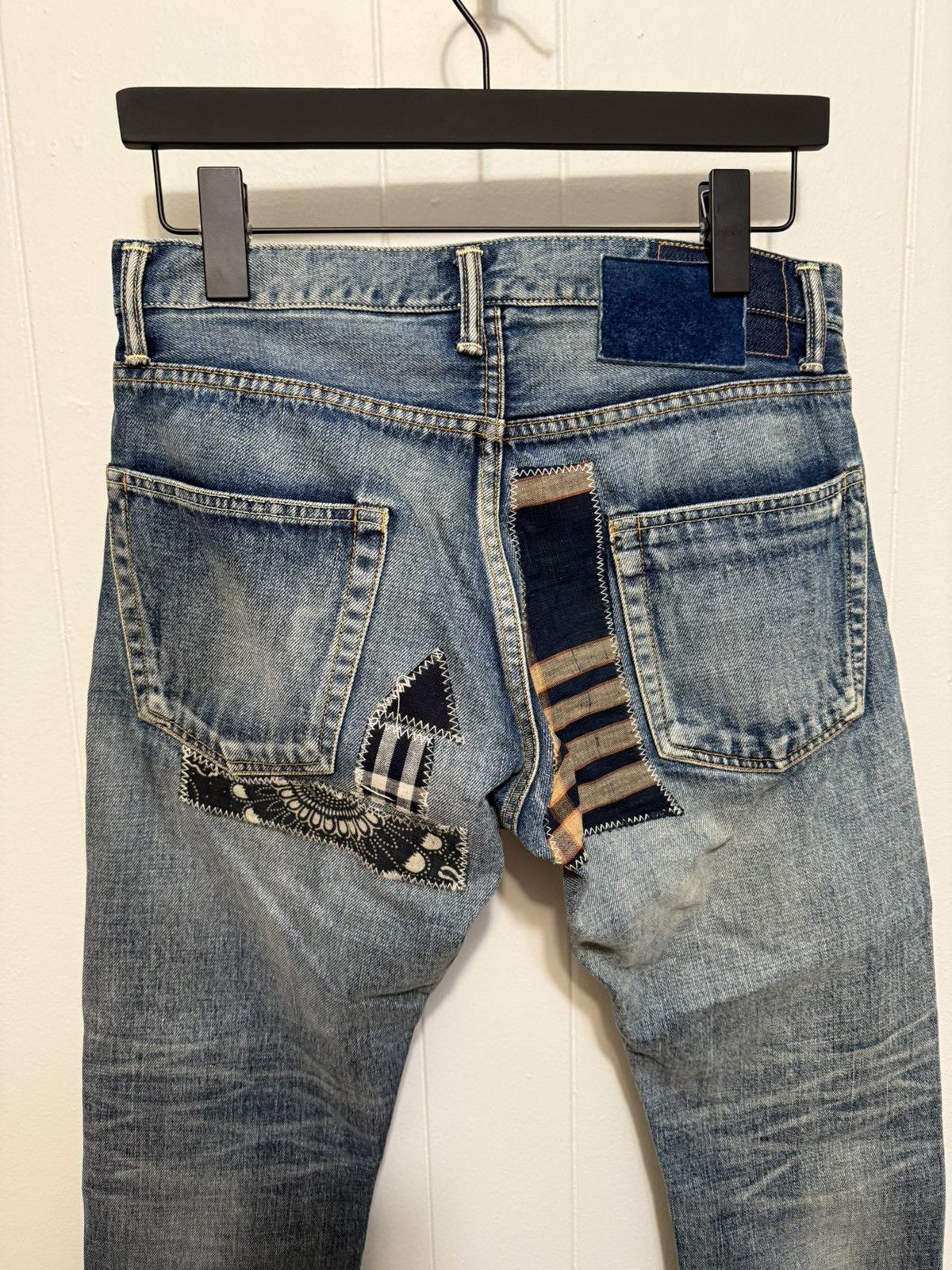 Visvim Visvim Social Sculpture Denim Patchwork Jeans Size US 32 / EU 48 - 6 Thumbnail