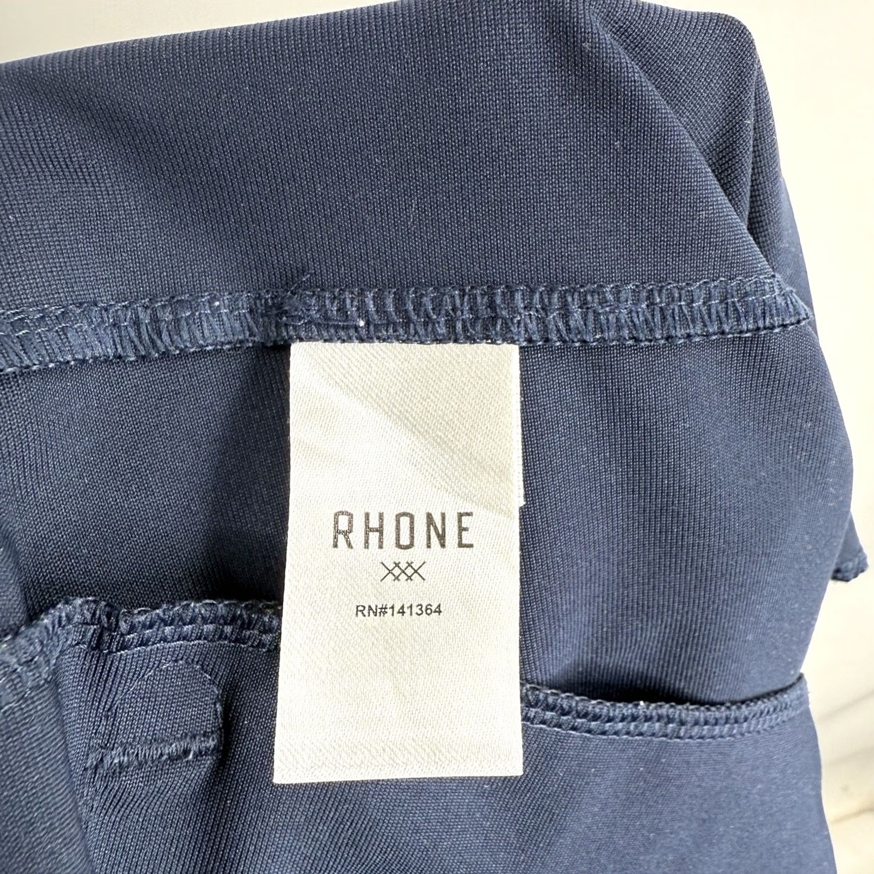 Rhone Rhone Mens Pants Commuter Slim Fit Jogger Navy Blue 32 Regular Inseam 29in Sl im Size US 32 / EU 48 - 4 Thumbnail