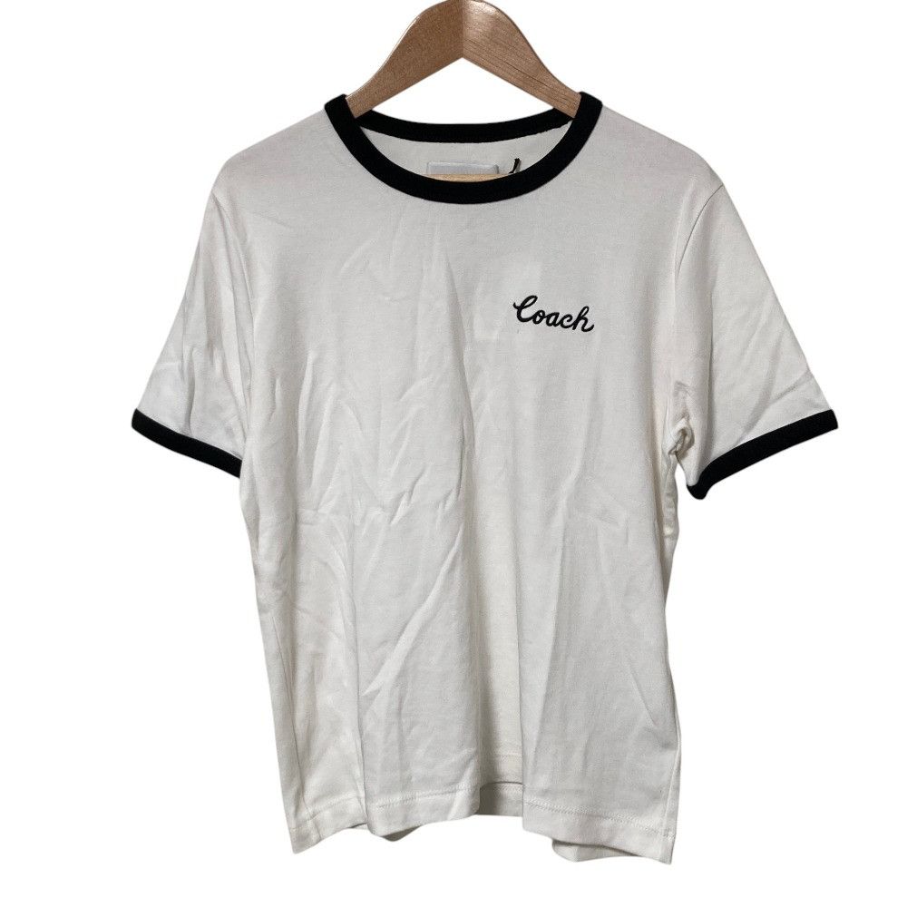 Coach Coach Coach Cotton Crewneck T Shirt Textile T-Shirts CS612 DUTY FREE for USA Size ONE SIZE - 1 Thumbnail