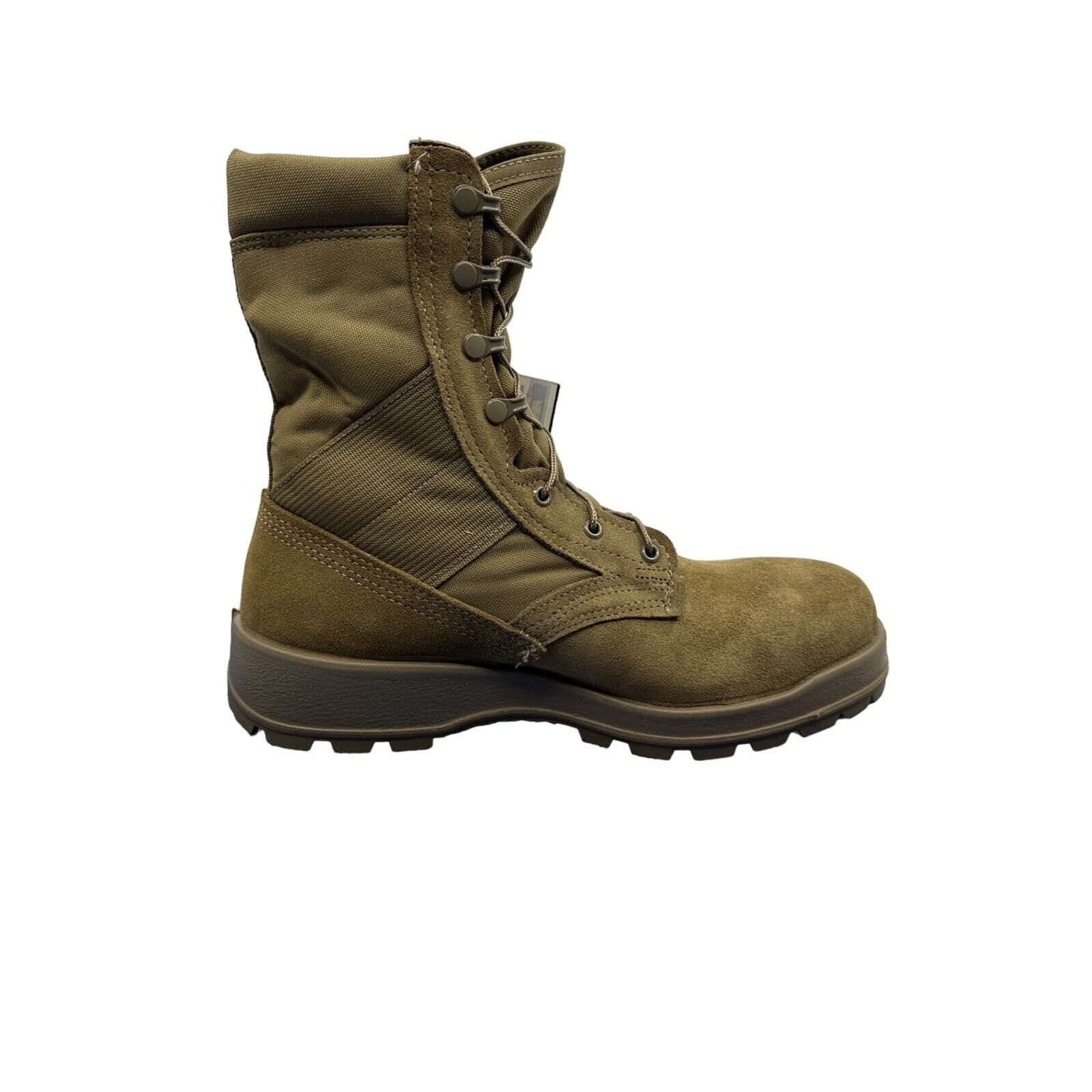 Belleville Belleville Mens 11.5r Steel Toe Hot Weather Boots AFSTC 2055 Size US 11.5 / EU 44-45 - 12 Thumbnail