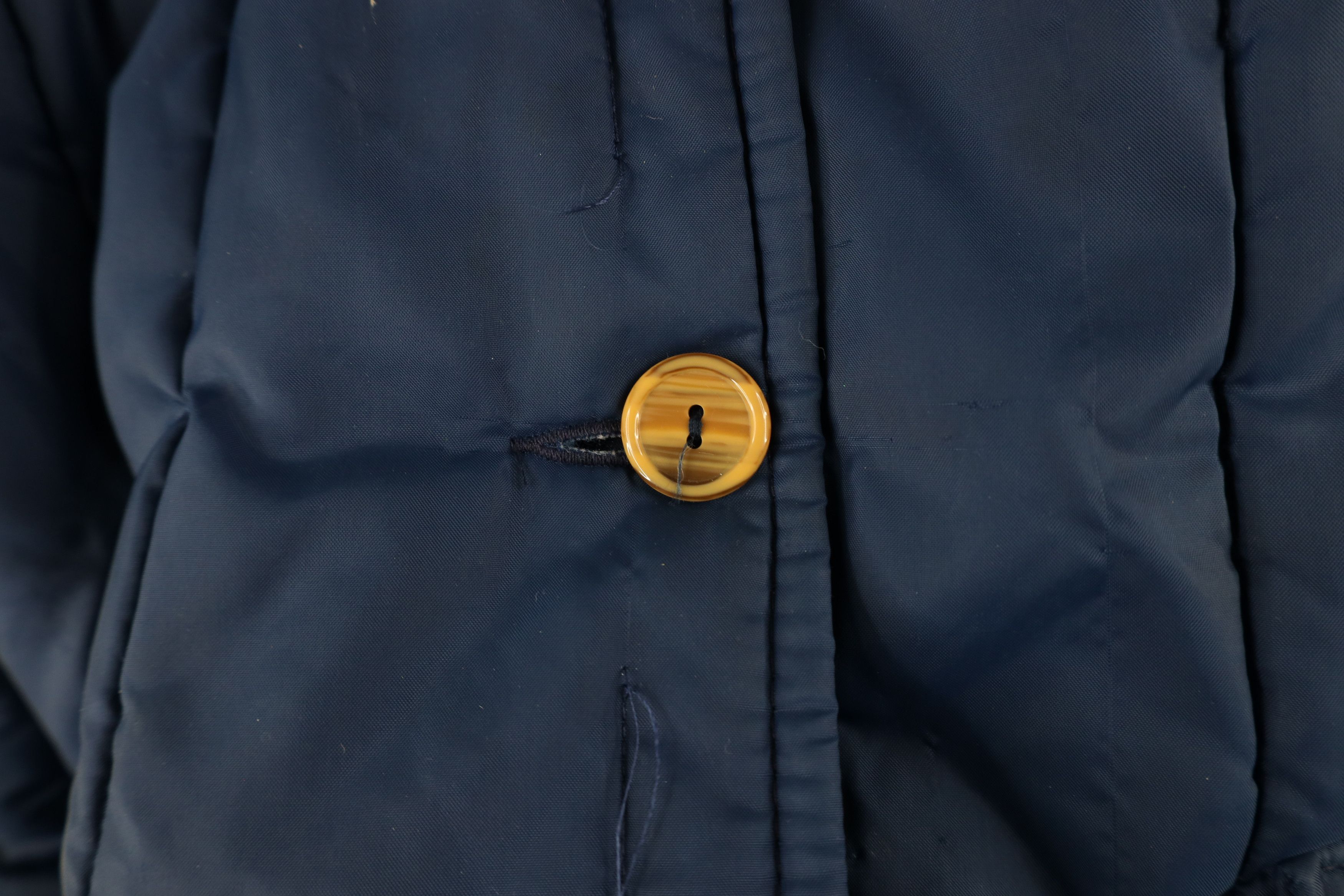 Vintage Vintage 70s Streetwear Cuffed Quilted Puffer Trench Coat USA Size XL / US 12-14 / IT 48-50 - 7 Thumbnail