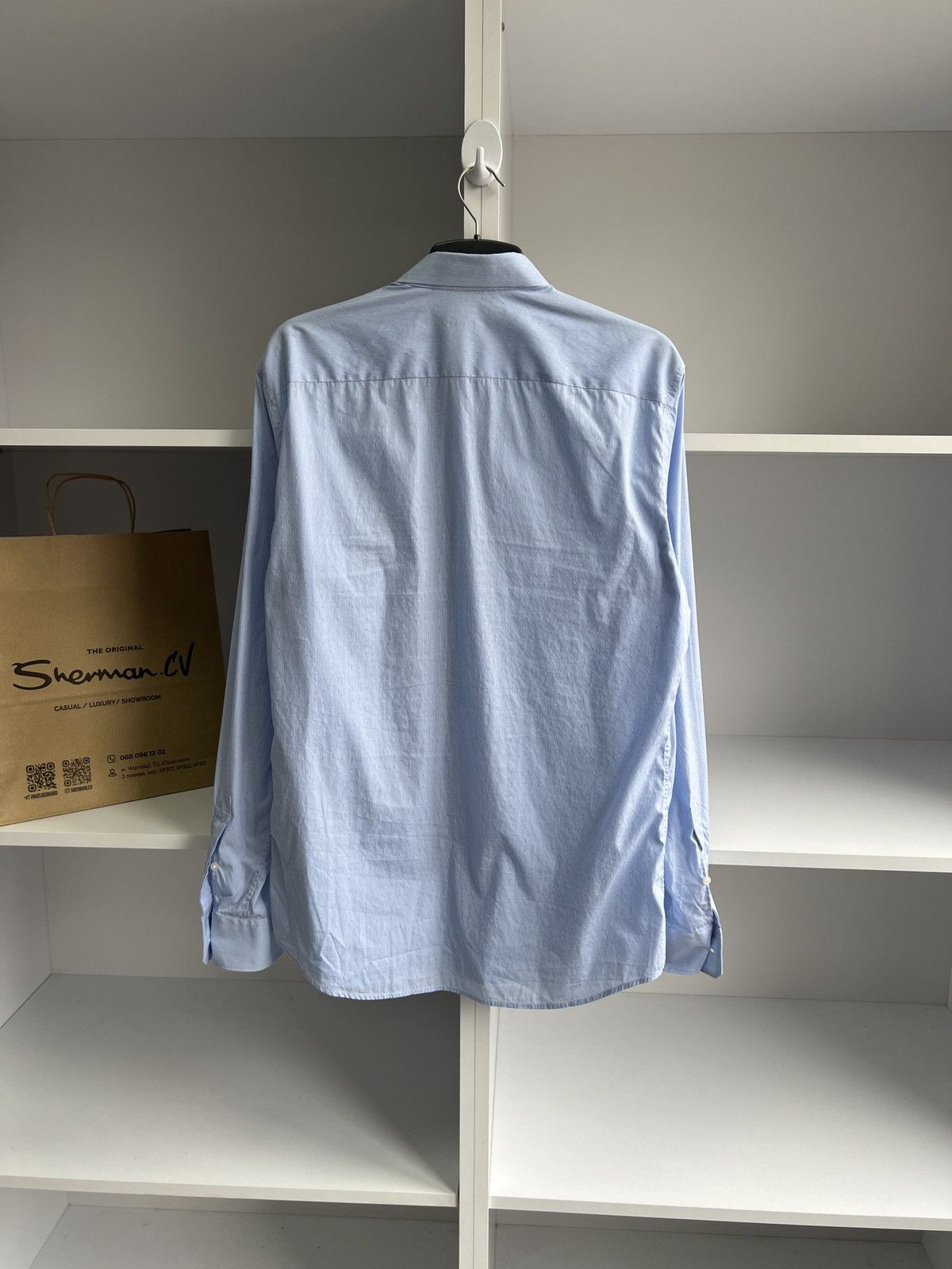 Designer × Ermenegildo Zegna × Vintage Vintage Zegna Luxury Old Money style Button Up Shirt Size US M / EU 48-50 / 2 - 10 Thumbnail