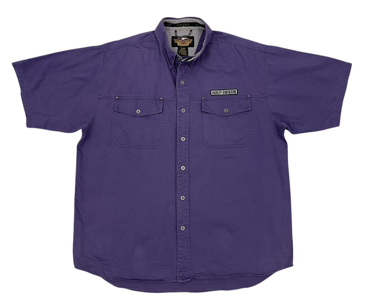 Harley Davidson Harley Davidson Buttons Up Shirt Size US XL / EU 56 / 4 - 1 Thumbnail