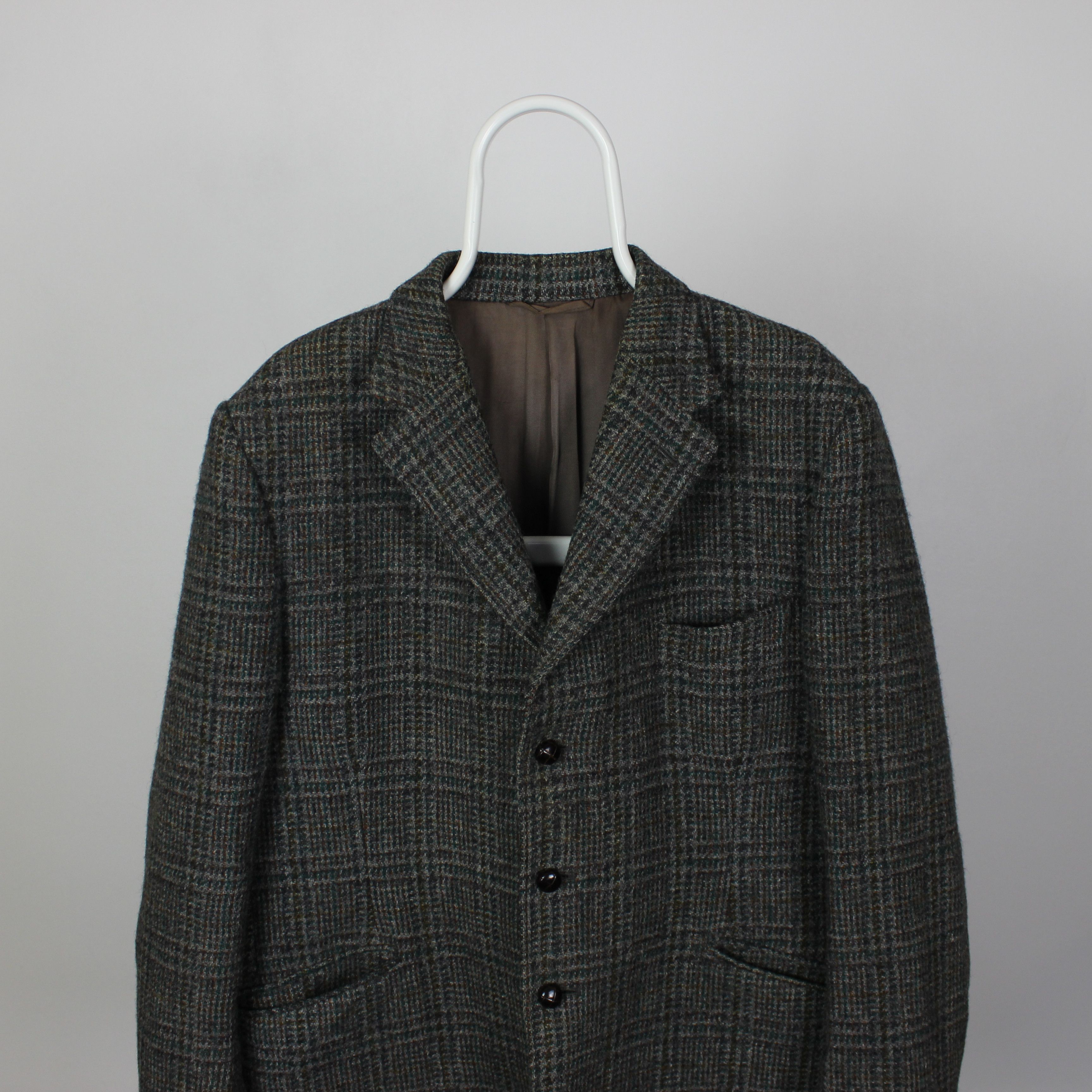 Harris Tweed Harris Tweed blazer wool Dunn & Co. M L Size 42R - 2 Thumbnail