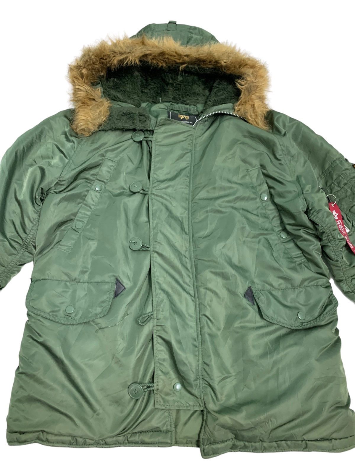 Alpha Industries Alpha Indrustries Inc Parka Jacket With hoodie Size US M / EU 48-50 / 2 - 11 Thumbnail