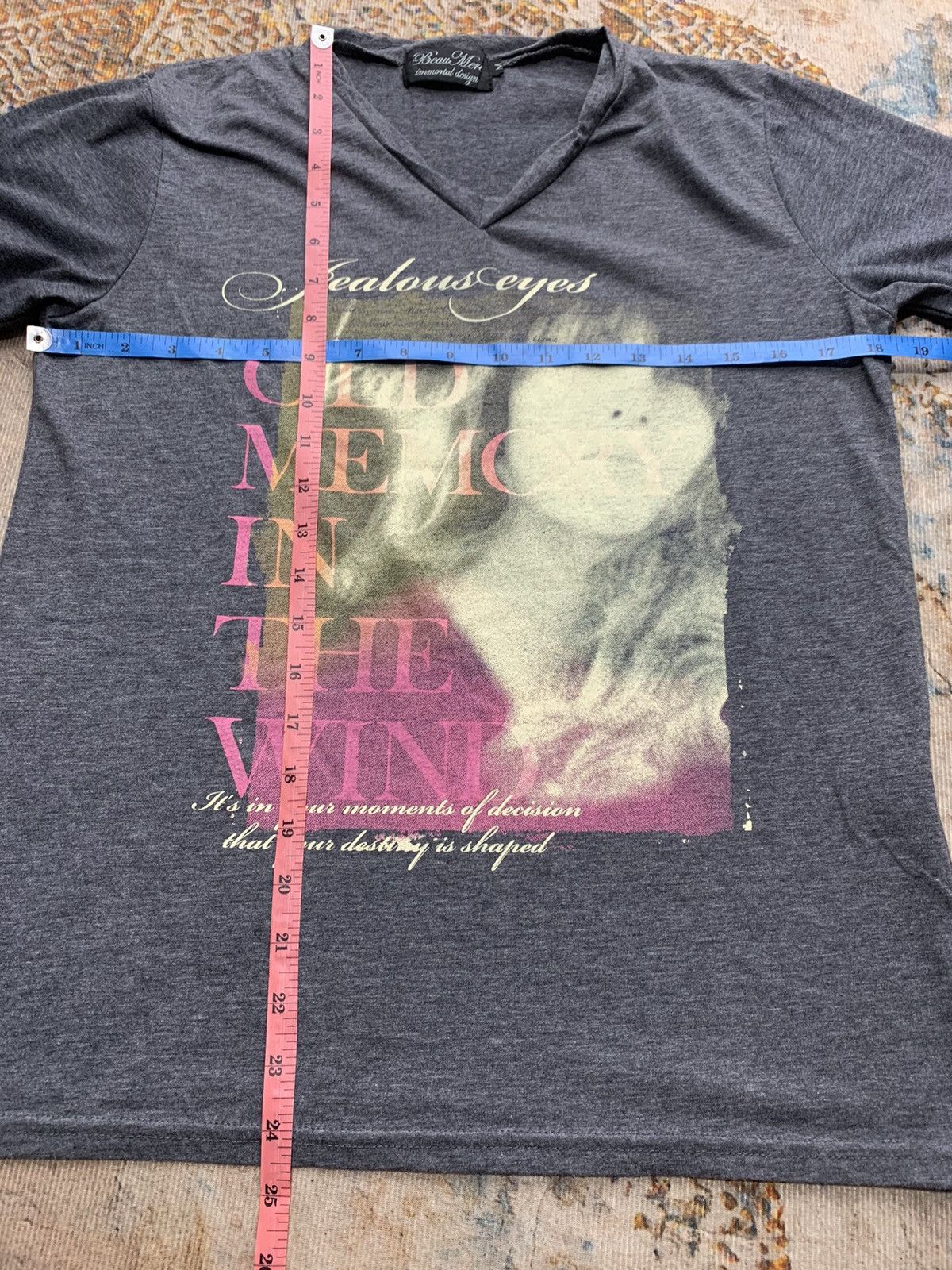 Beauty Beast × If Six Was Nine × Japanese Brand BEAUMERE OLD MEMORY IN THE WIND TEE SHIRT Size US M / EU 48-50 / 2 - 5 Thumbnail