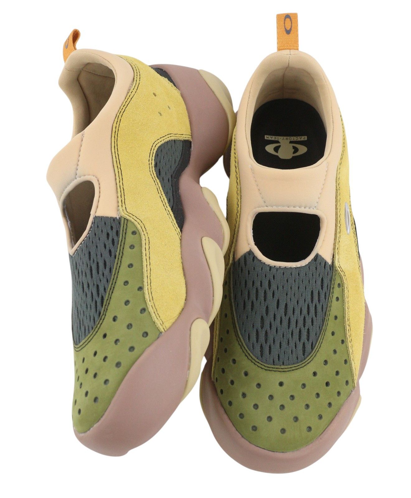 Brain Dead OAKLEY FACTORY FLESH SUEDE EU45.5 Whey Multi Sandals 90522 Size US 12.5 / EU 45-46 - 7 Thumbnail