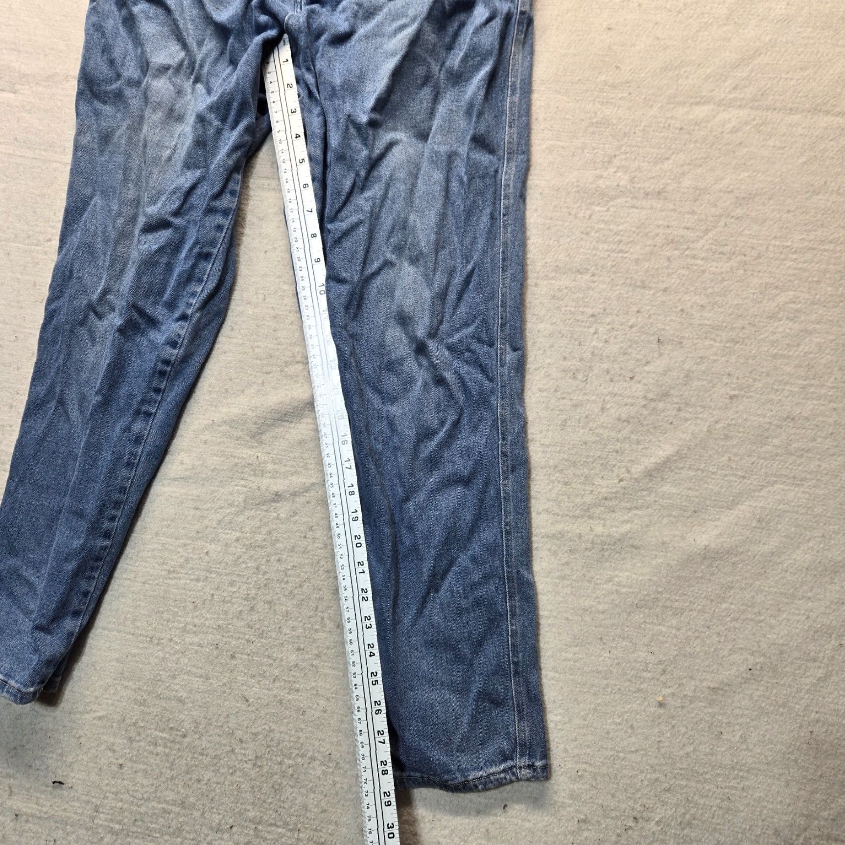 Bill Blass VINTAGE Bill Blass Jeans Women Size 12 Blue Stretch Straight Adult Womens Jeans Jeans Blue Stretch Size 12 Womens 90s Size 34" / US 12 / IT 48 - 6 Thumbnail
