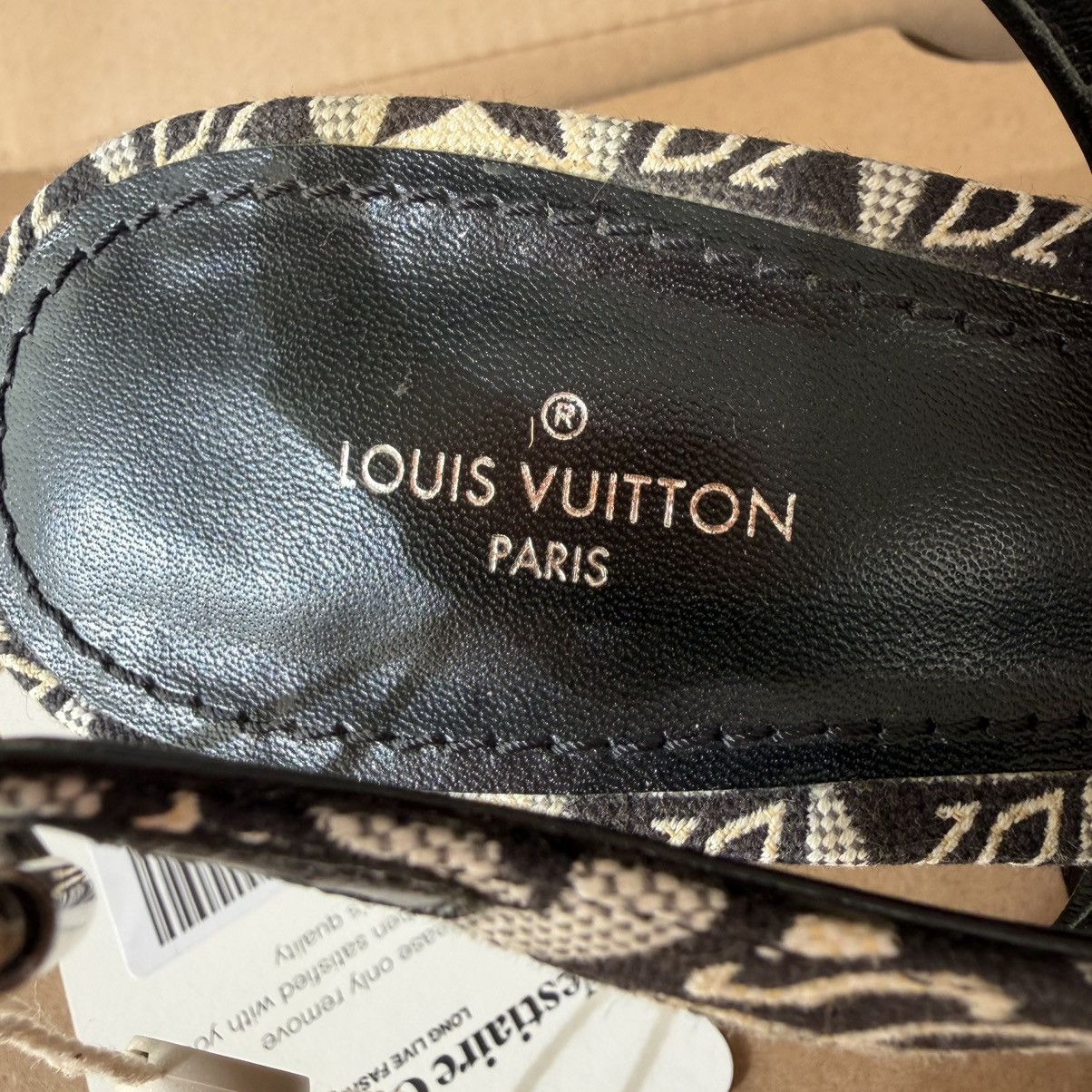 Louis Vuitton Authenticated✅ Louis Vuitton Black White Slingback Heels Size US 6 / IT 36 - 13 Thumbnail