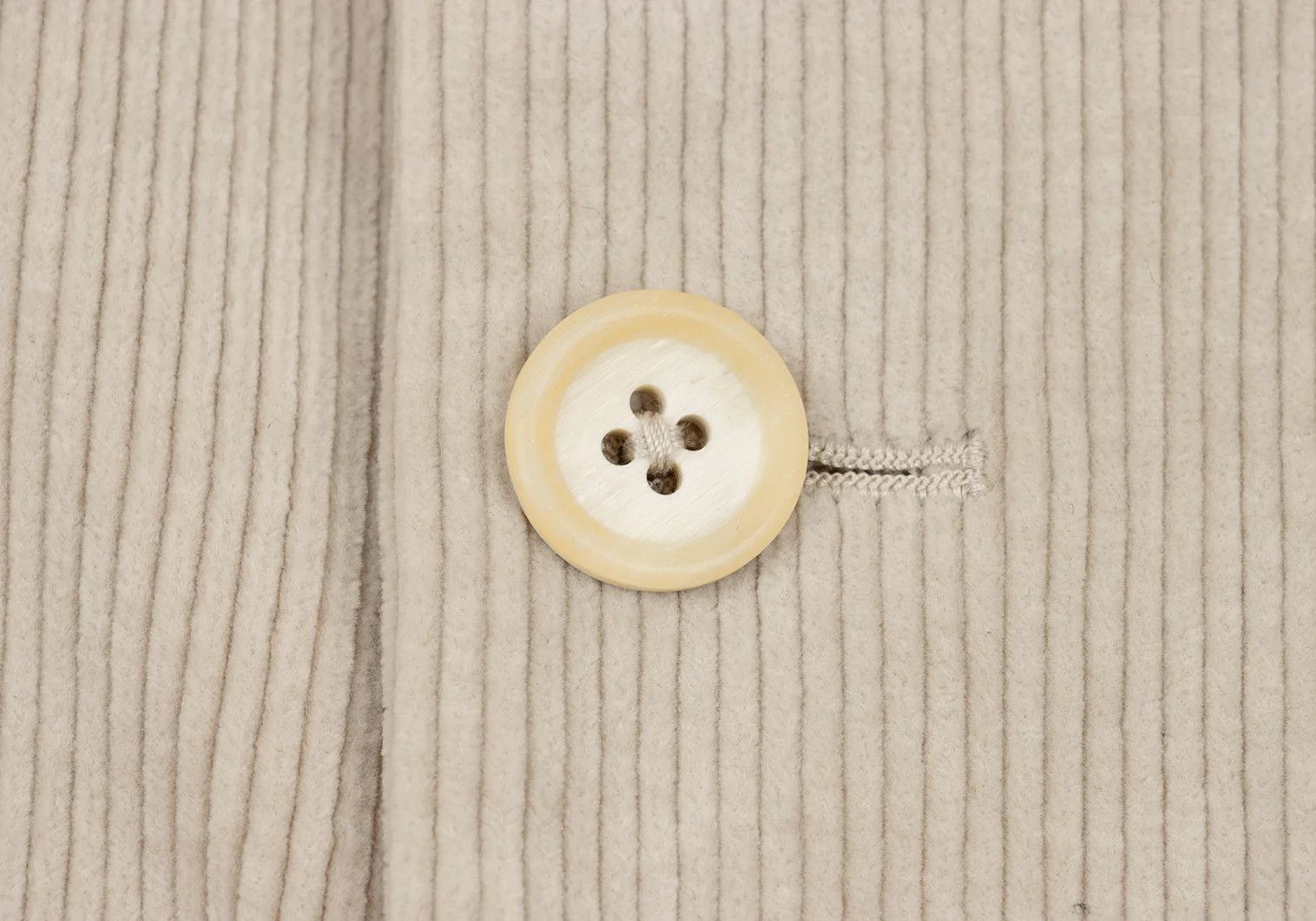 Yohji Yamamoto Yohji Yamamoto Corduroy 3B Jacket Beige M Size US M / EU 48-50 / 2 - 12 Thumbnail