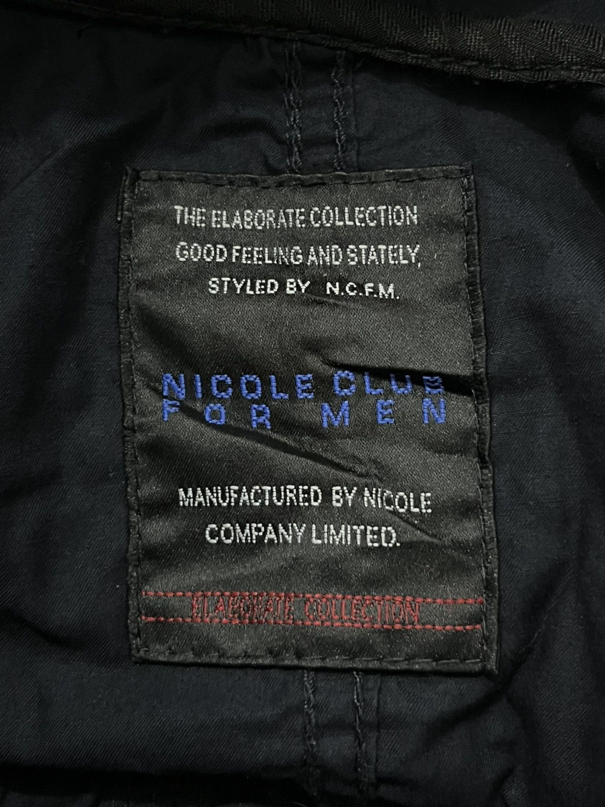 Nicole Club Rare Nicole Club For Men Bono Hoodie Flare Sleeve Jacket Size US M / EU 48-50 / 2 - 8 Thumbnail