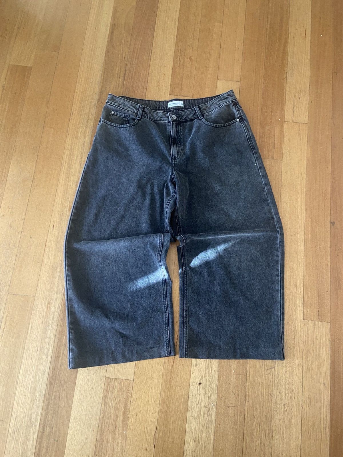 Other Baggy Grey Jeans Size US 37 - 2 Thumbnail
