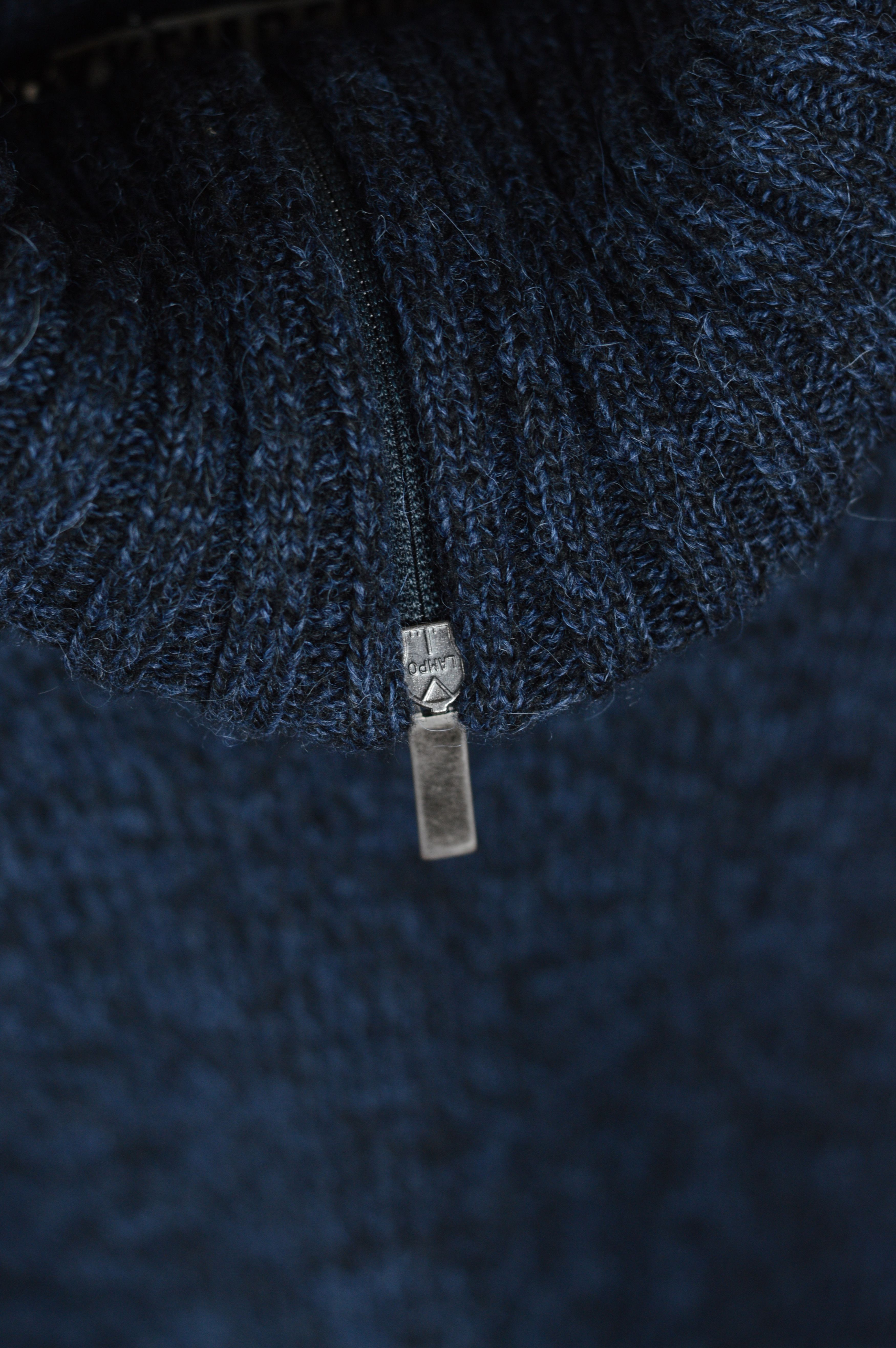 Dirk Bikkembergs Bikkembergs Turtle Neck Quarter Zip Wool Sweater Size US XL / EU 56 / 4 - 7 Thumbnail