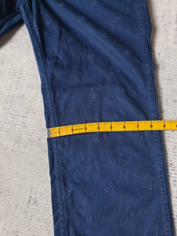 Issey Miyake Ne-Net Issey miyake Monogram blue Japanese brand pant Size US 30 / EU 46 - 16 Thumbnail
