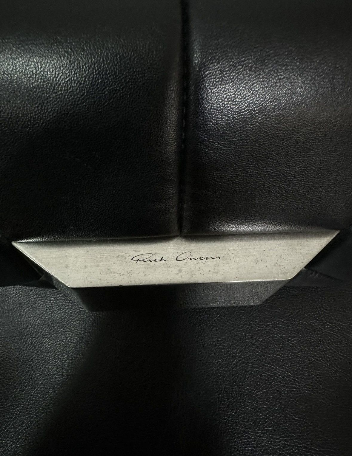 Rick Owens Rick Owens Griffin Quilted Shoulder Bag Size ONE SIZE - 4 Thumbnail