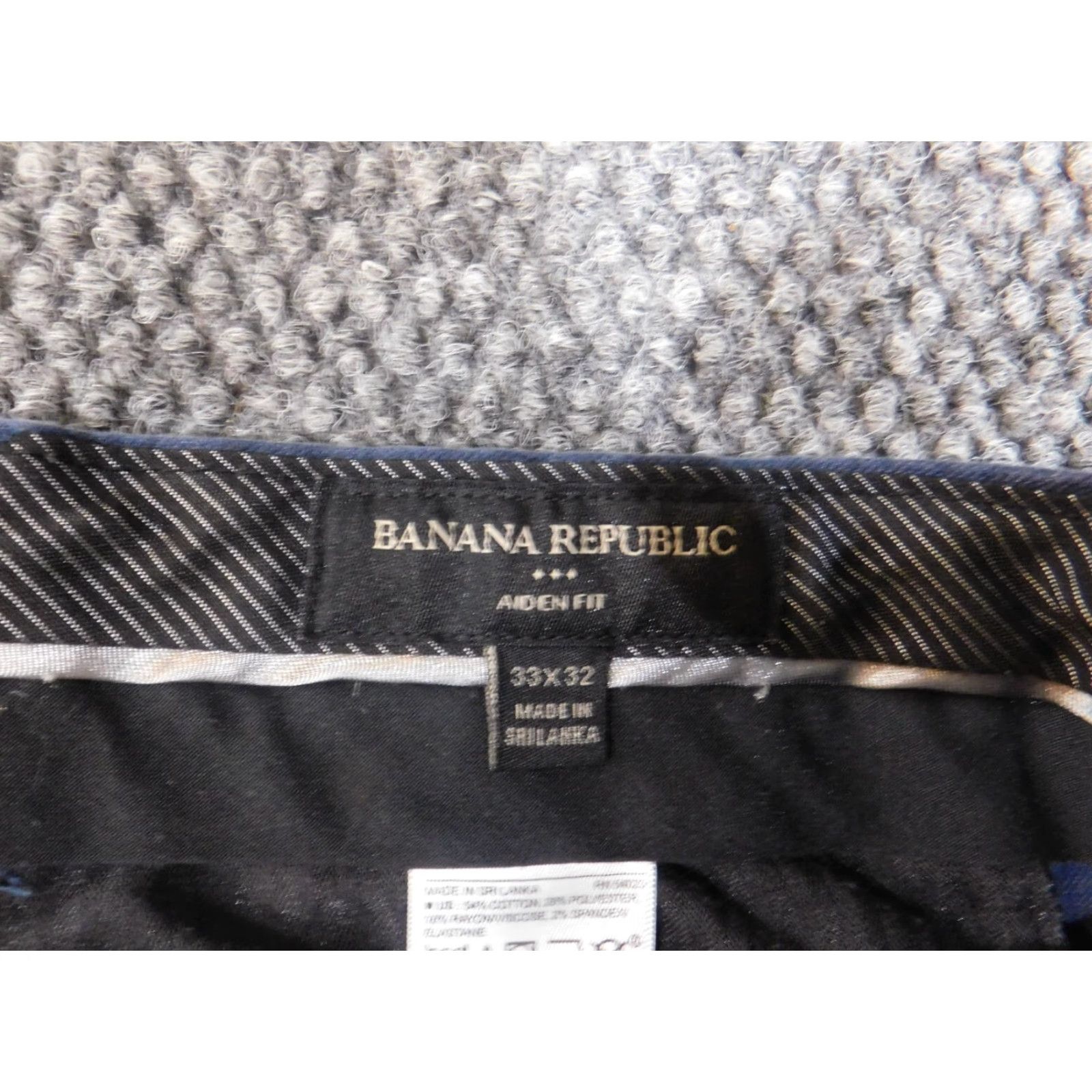 Banana Republic Banana Republic Pants 34x32 Beige Cotton Straight Chino Flat Front Regular Men's Modern Casual 34" 32" Size US 34 / EU 50 - 3 Thumbnail