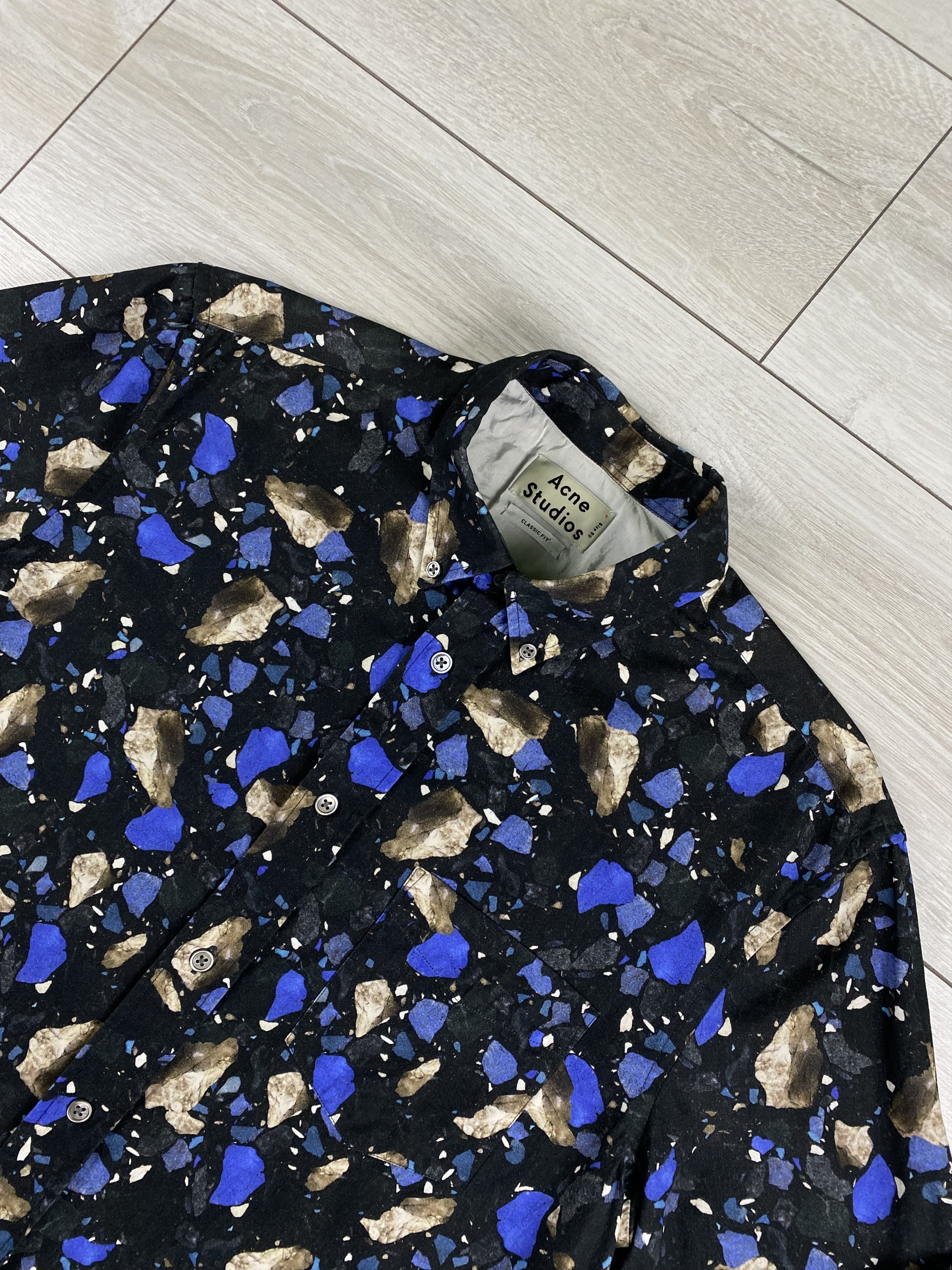 Acne Studios × Vintage Acne Studios insherwood print aw14 shirt size 50 Size US M / EU 48-50 / 2 - 5 Thumbnail