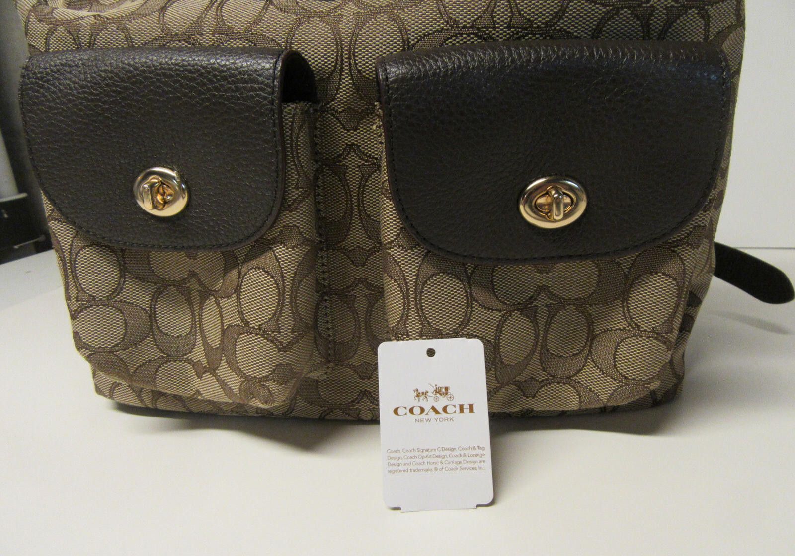 Coach Coach Outline Signature Billie Backpack F30275 NEW NWT Size ONE SIZE - 7 Thumbnail