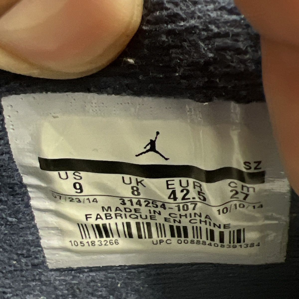 Jordan Brand Air Jordan 4 Columbia Size US 9 / EU 42 - 8 Thumbnail