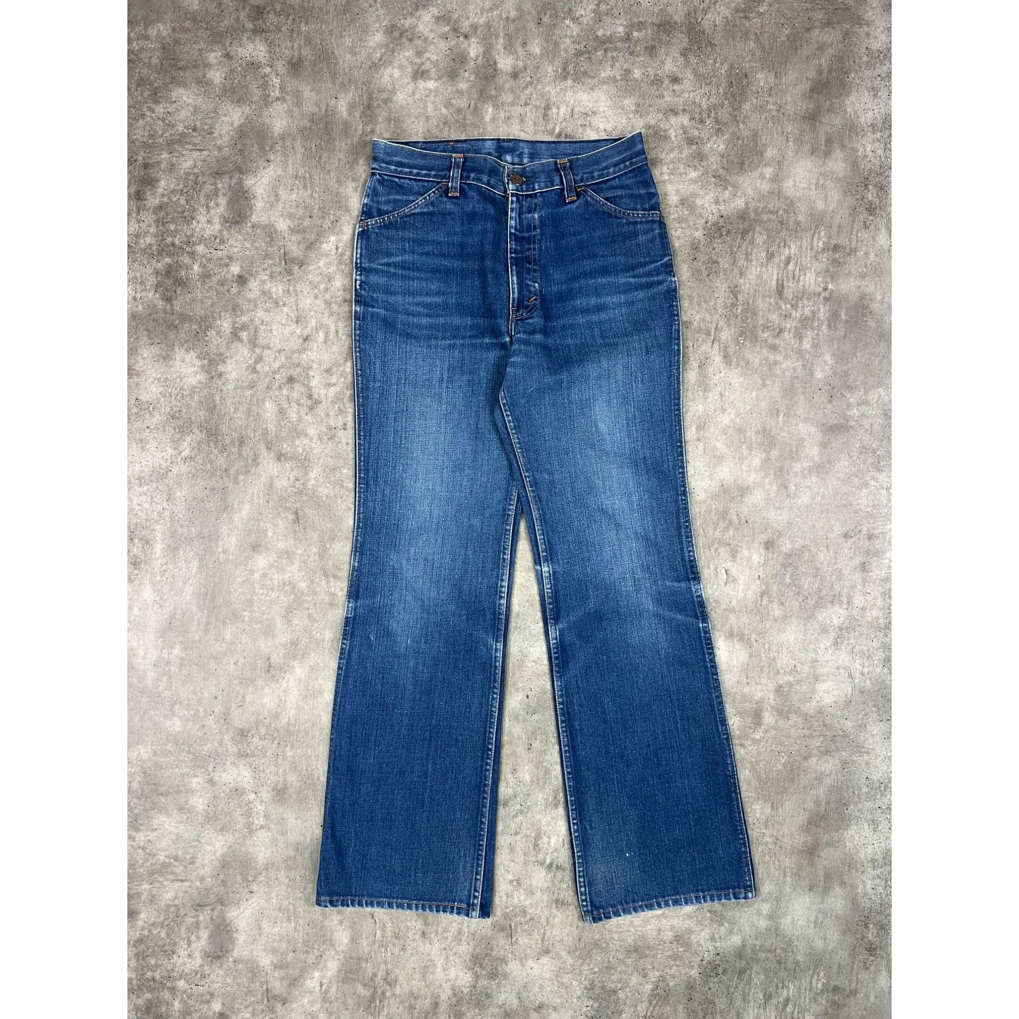 image of Vintage 70’S Levis 863-0917 Flare Denim Pants in Blue, Men's (Size 30)