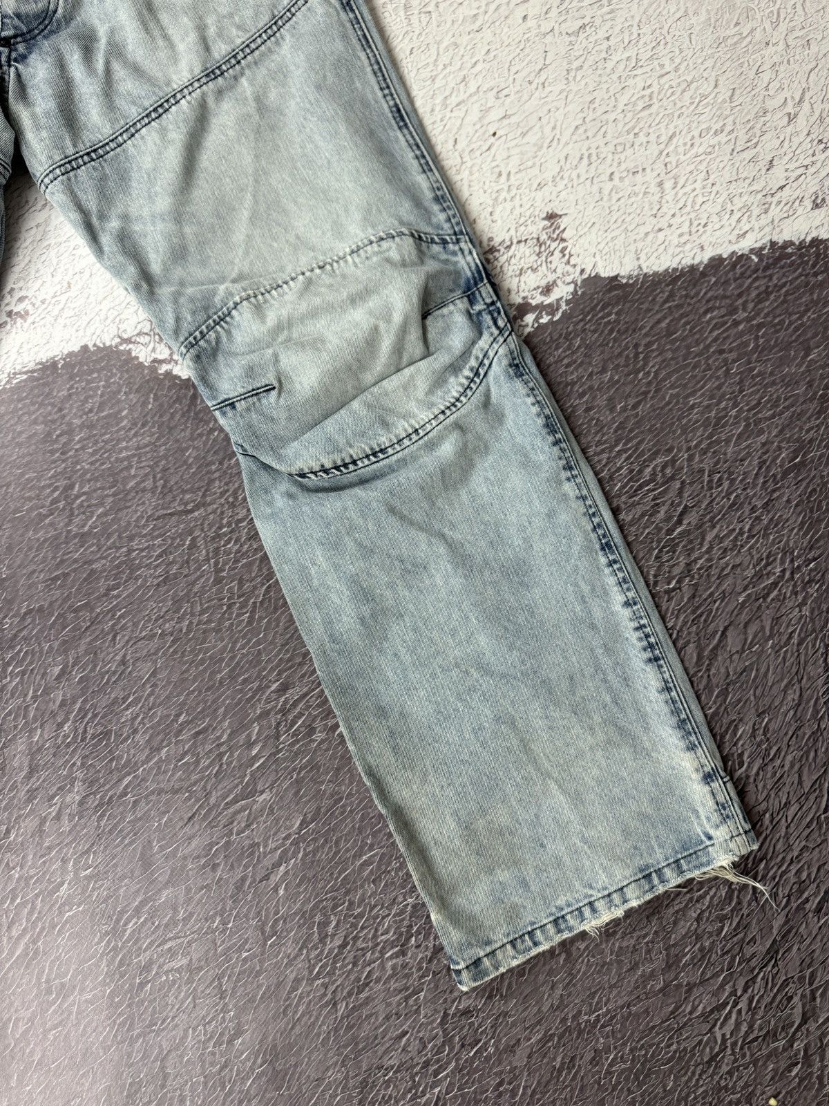 G-Star G-Star Raw Elwood vintage light blue double knee denim jeans Size US 32 / EU 48 - 6 Thumbnail