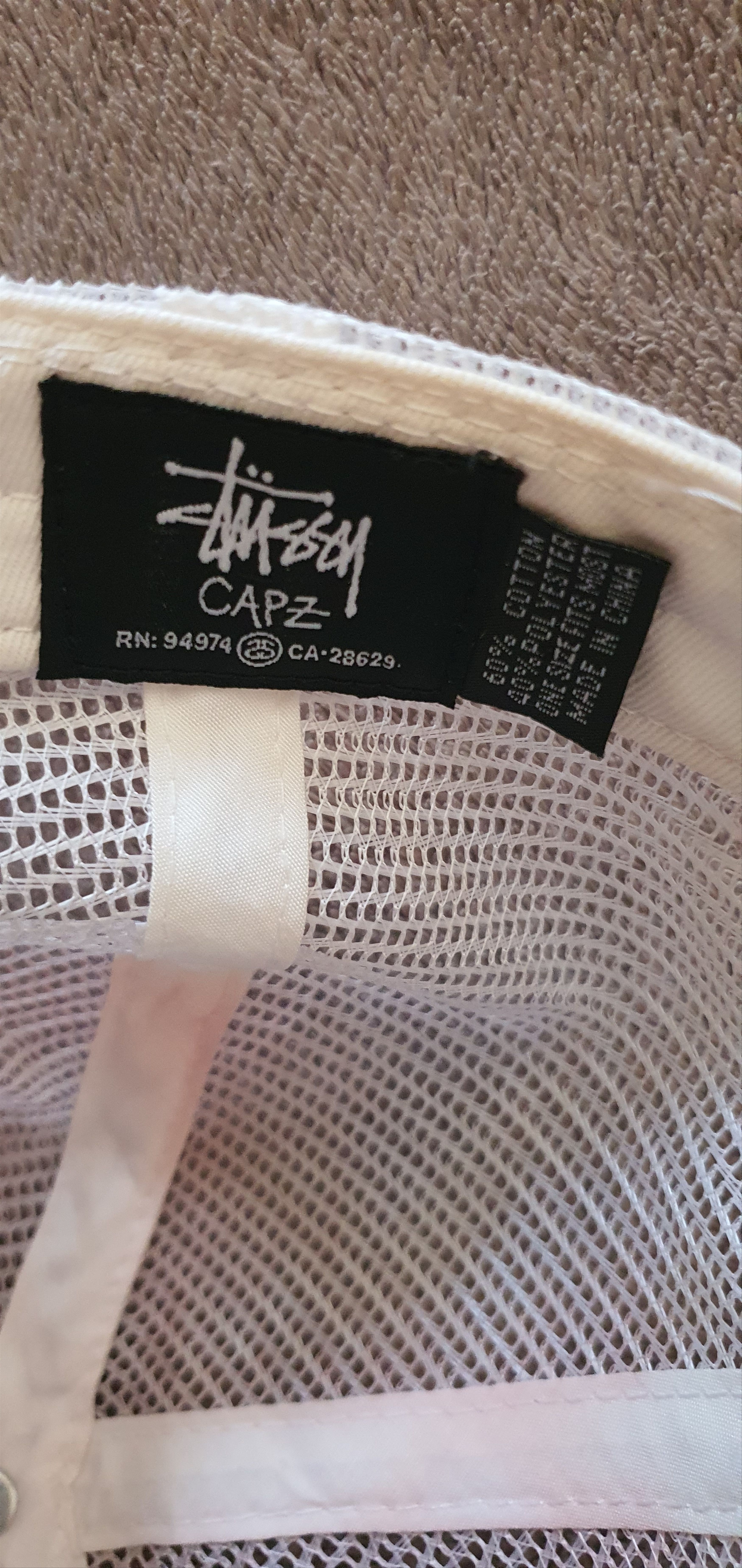 Other Vintage Stussy Capz Trucker Snapback Hat Cap Size ONE SIZE - 3 Thumbnail