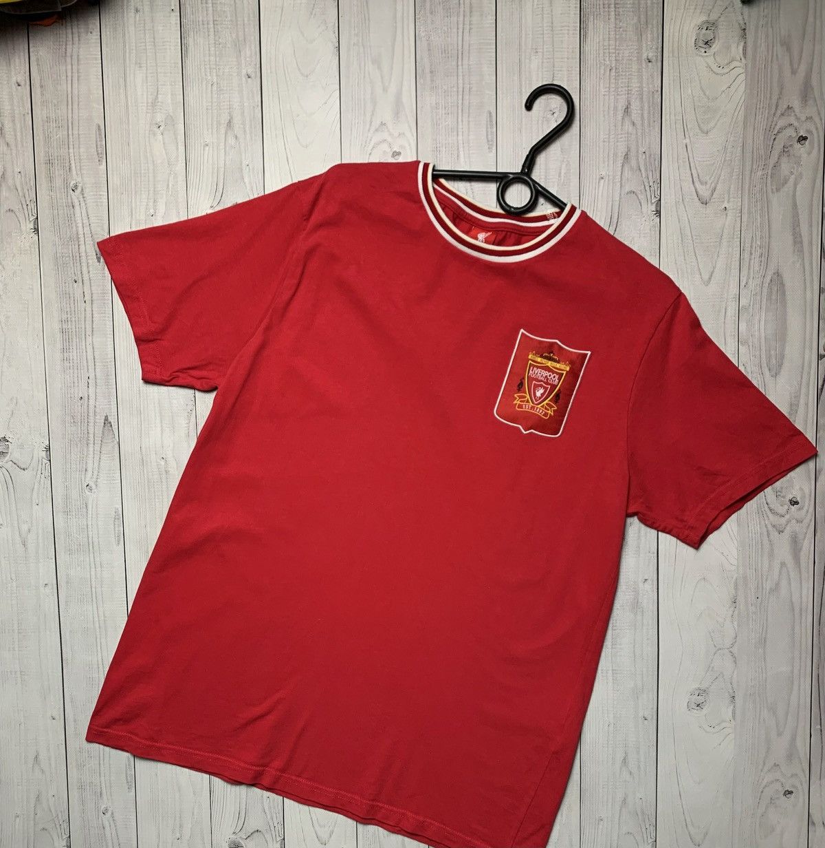 Vintage Vintage Liverpool soccer jersey retro logo tee L Size US L / EU 52-54 / 3 - 1 Thumbnail