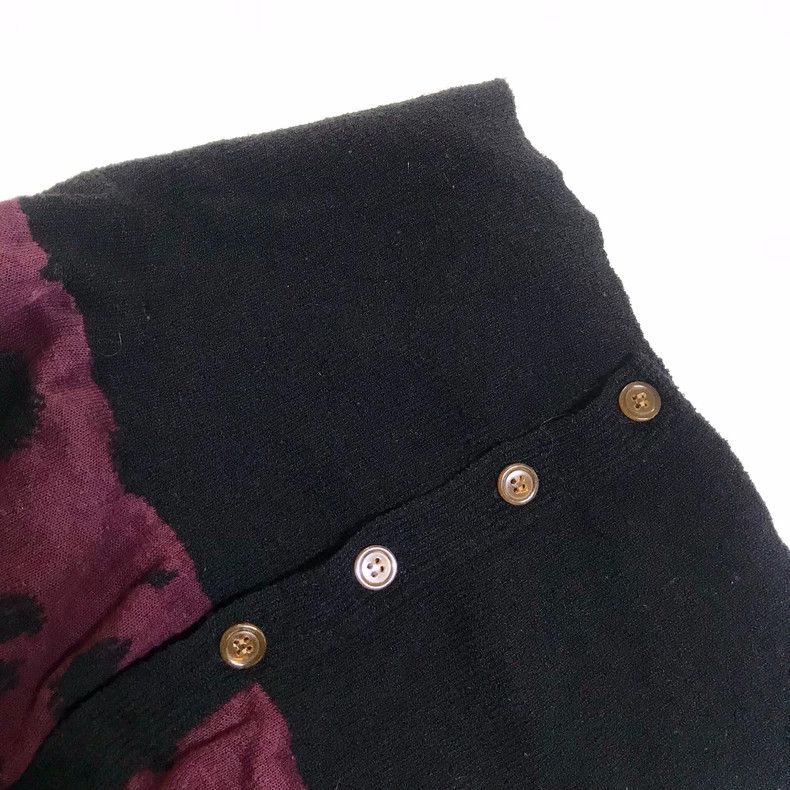 Vivienne Westwood Vivienne Westwood Animal print series maroon long knitted Size M / US 6-8 / IT 42-44 - 6 Thumbnail