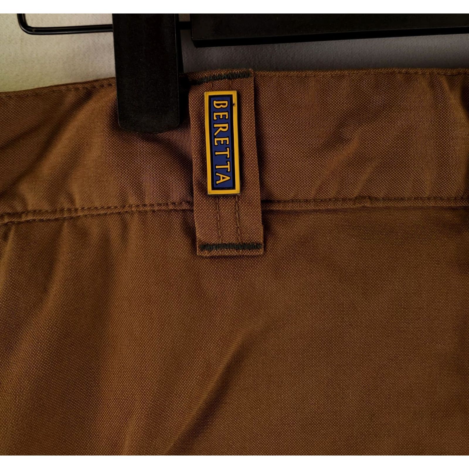 Vintage Beretta Pants Hunting Nylon Shell Mens 37 Regular Straight 31 Inseam Brown Casual Pants 38 37x31 Actual Mens Size US 37 - 2 Thumbnail
