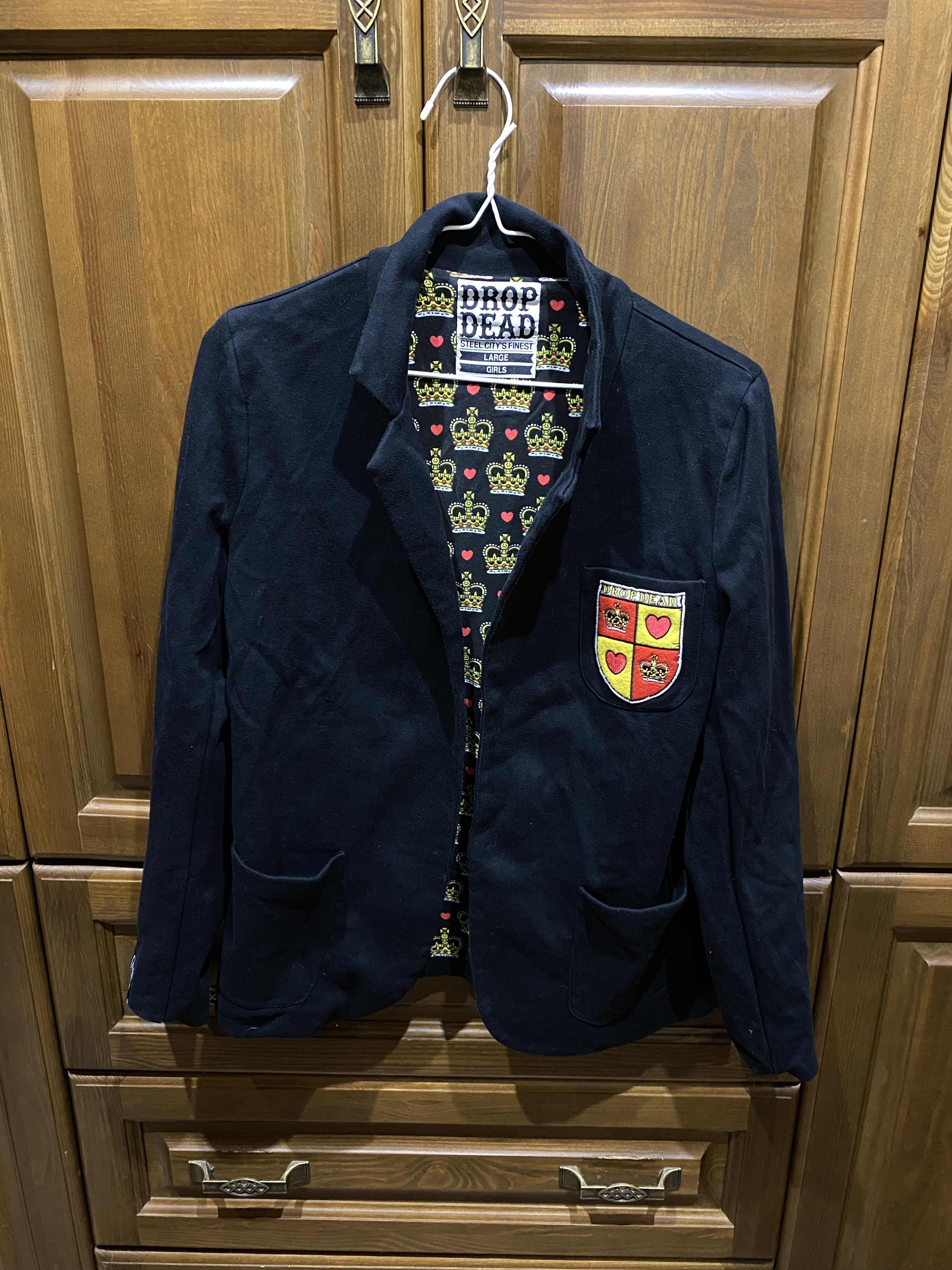 Drop Dead Clothing Vintage Drop Dead Prestige Blazer Emo Archive y2k Size L / US 10 / IT 46 - 1 Thumbnail