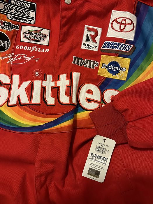 NASCAR NASCAR JH Design Kyle Busch Skittles Racing Jacket | Grailed