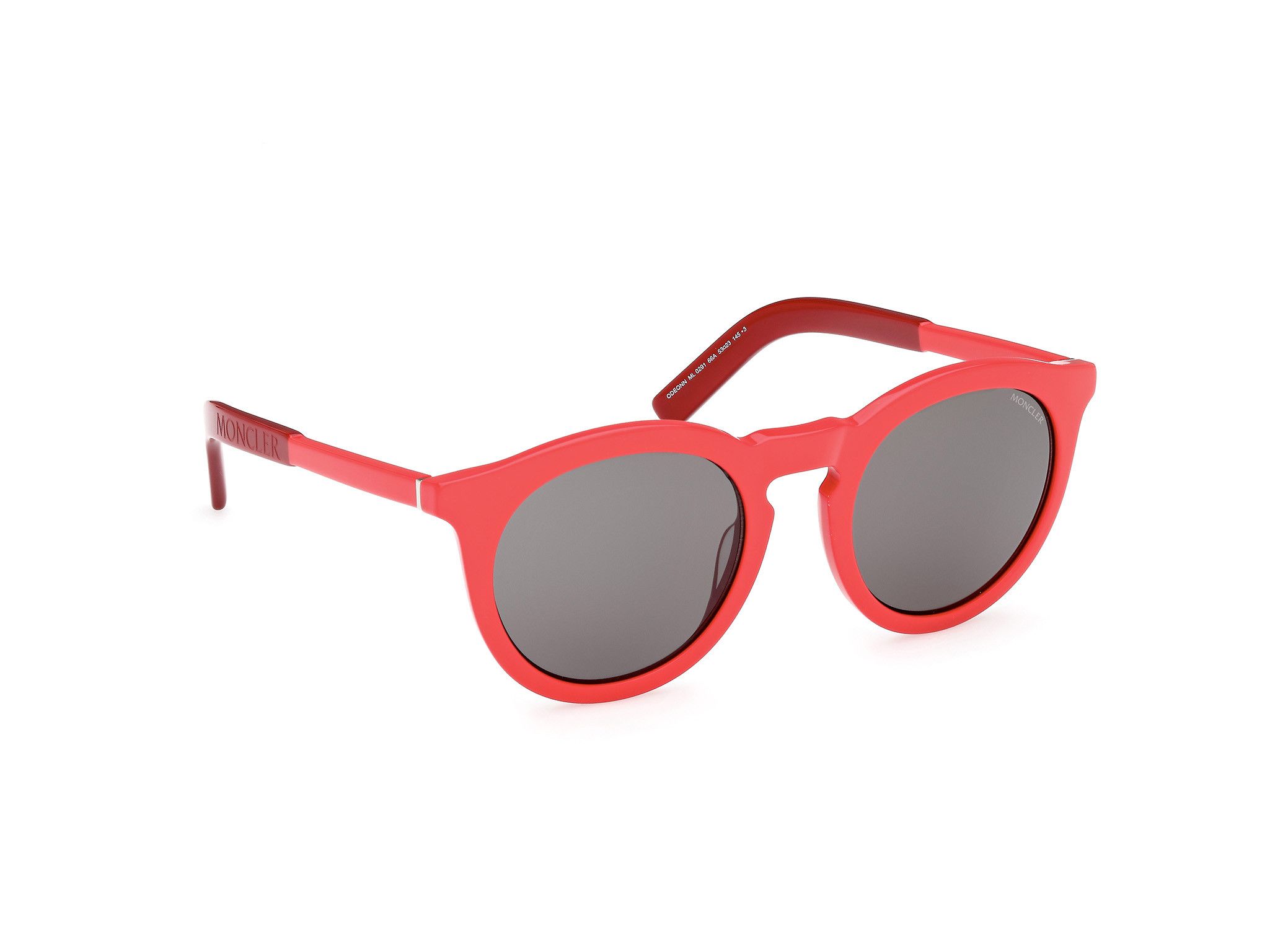 Moncler o1y0225 Size : OS / 53 mm Sunglasses in Red/Grey Size ONE SIZE - 8 Thumbnail