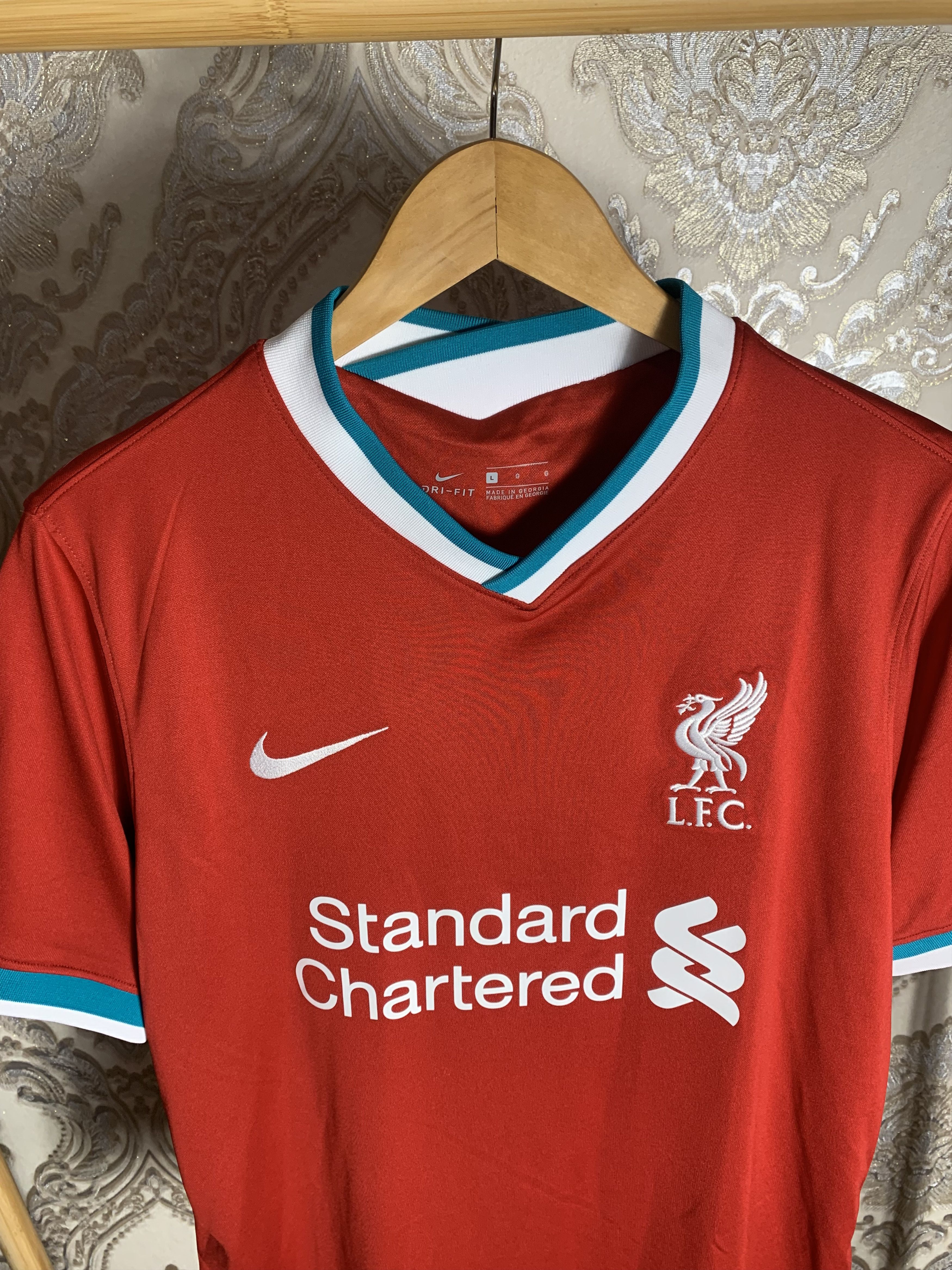 Nike VINTAGE NIKE FC LIVERPOOL ENGLAND SOCCER JERSEY RETRO Y2K Size US L / EU 52-54 / 3 - 2 Thumbnail
