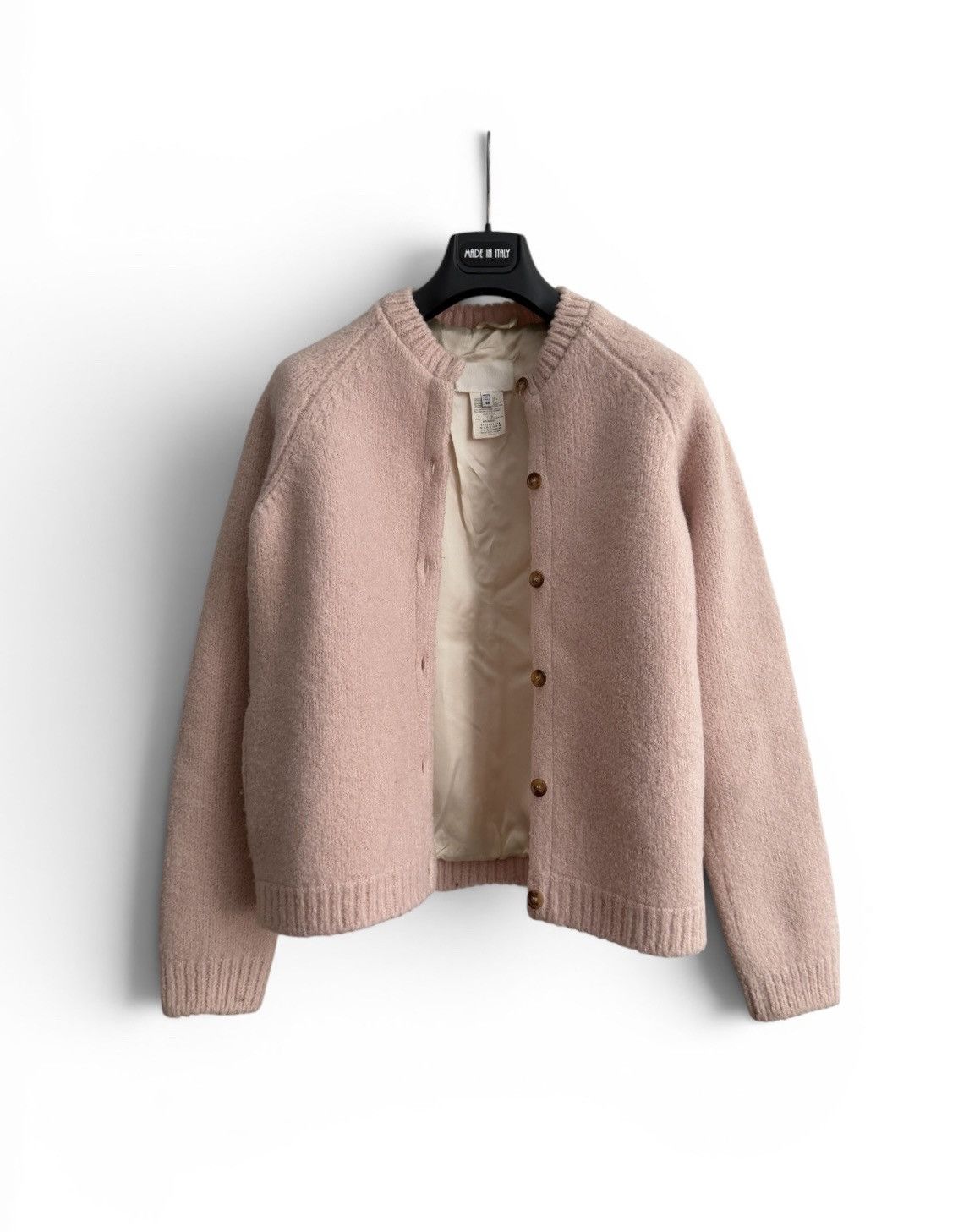 Maison Margiela Maison Margiela Chunky Knit Wool Jacket Size M / US 6-8 / IT 42-44 - 2 Thumbnail