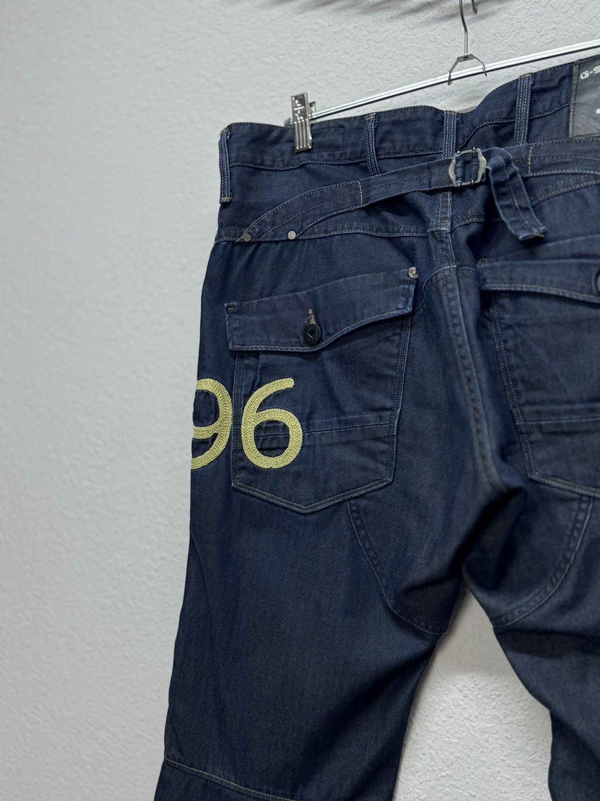 G-Star Vintage G-star Opium Cargo Avantgarde Bontage Baggy Pants Size US 36 / EU 52 - 13 Thumbnail
