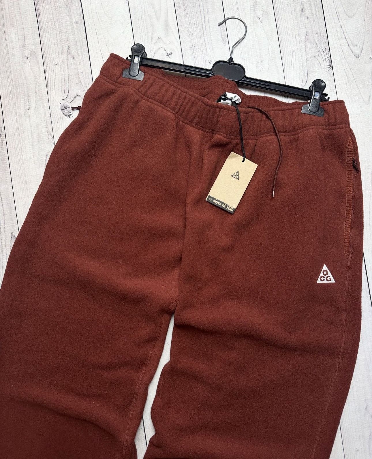 Vintage Nike ACG brown fleece pants rare polartec size XXL Size US 38 / EU 54 - 3 Thumbnail