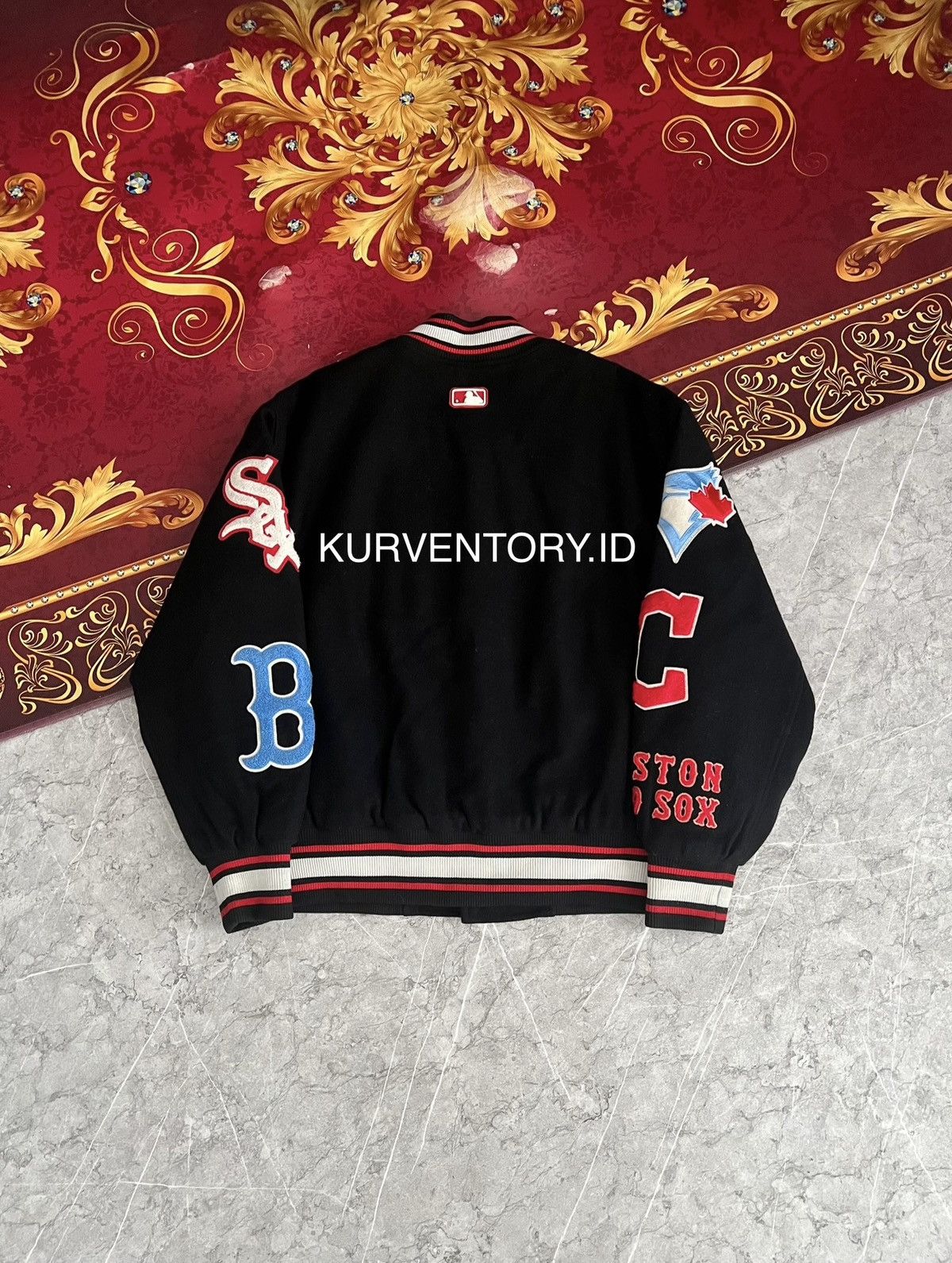 MLB (SOLD OUT) MLB Multi Logo Team Wool Varsity Jacket Size US M / EU 48-50 / 2 - 4 Thumbnail
