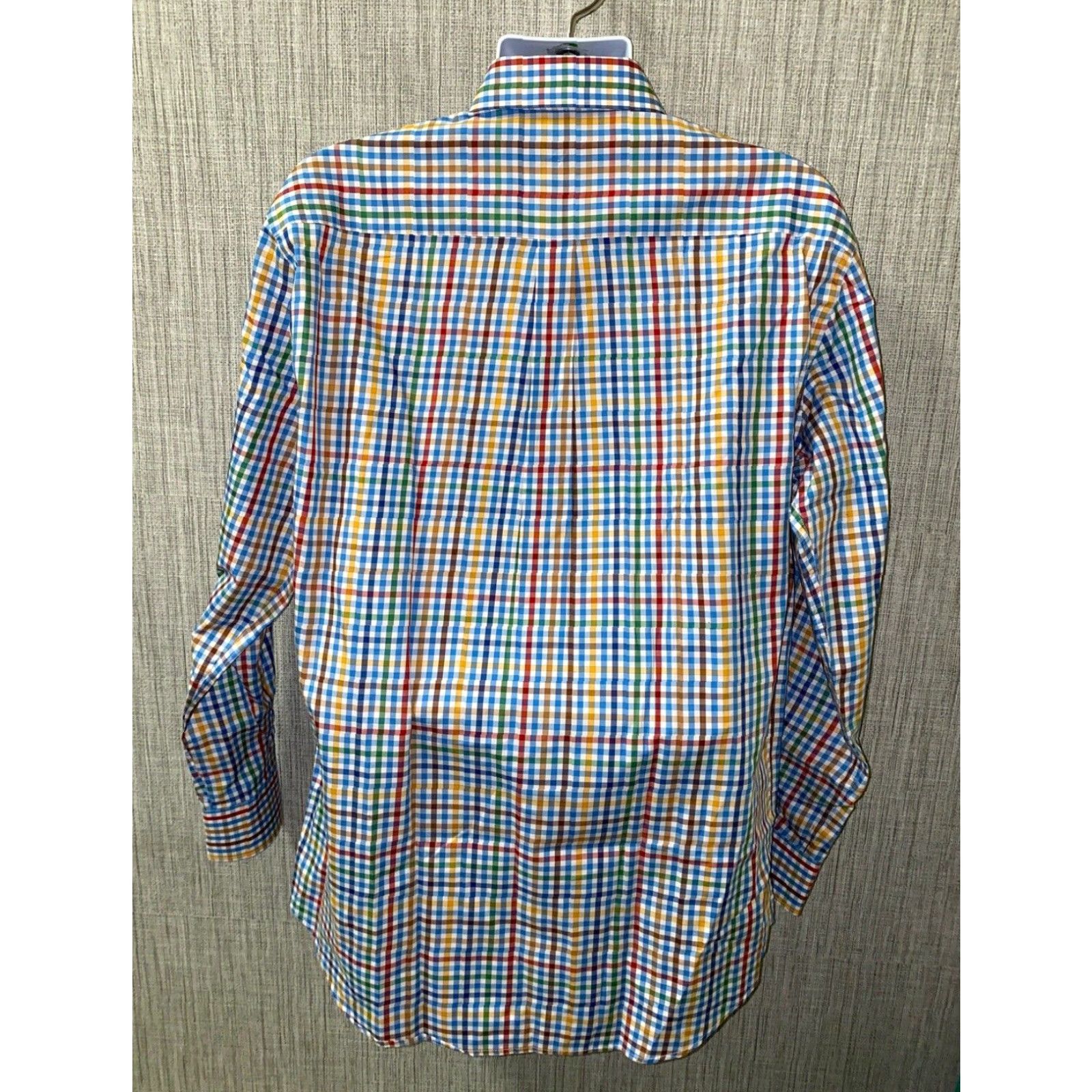 Peter Millar Peter Millar Mens Checkered Button-Up Shirt Long Sleeve Size L Multicolor Casual Size US L / EU 52-54 / 3 - 5 Thumbnail
