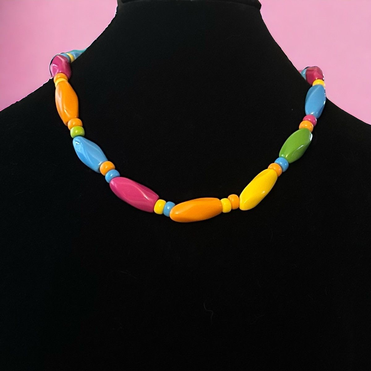 Other Chunky multicolor bead necklace Size ONE SIZE - 1 Thumbnail