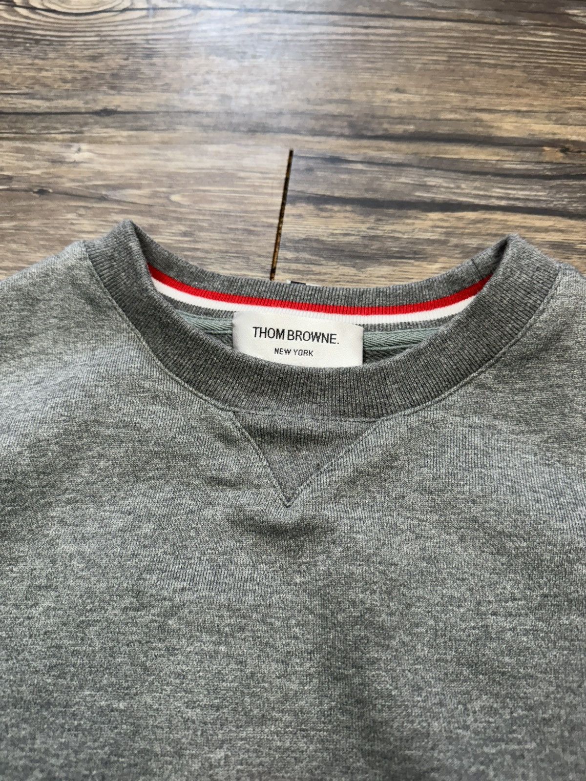 Thom Browne Thom Brown Hybrid Crewneck/Buttonup Sweater ‘Rare’ Size US S / EU 44-46 / 1 - 2 Thumbnail