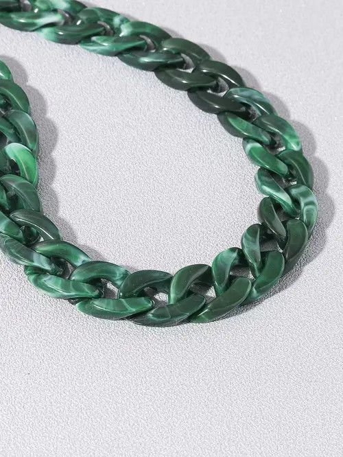 Jewelry × Vintage Men Minimalist Chain Necklace Size ONE SIZE - 4 Thumbnail